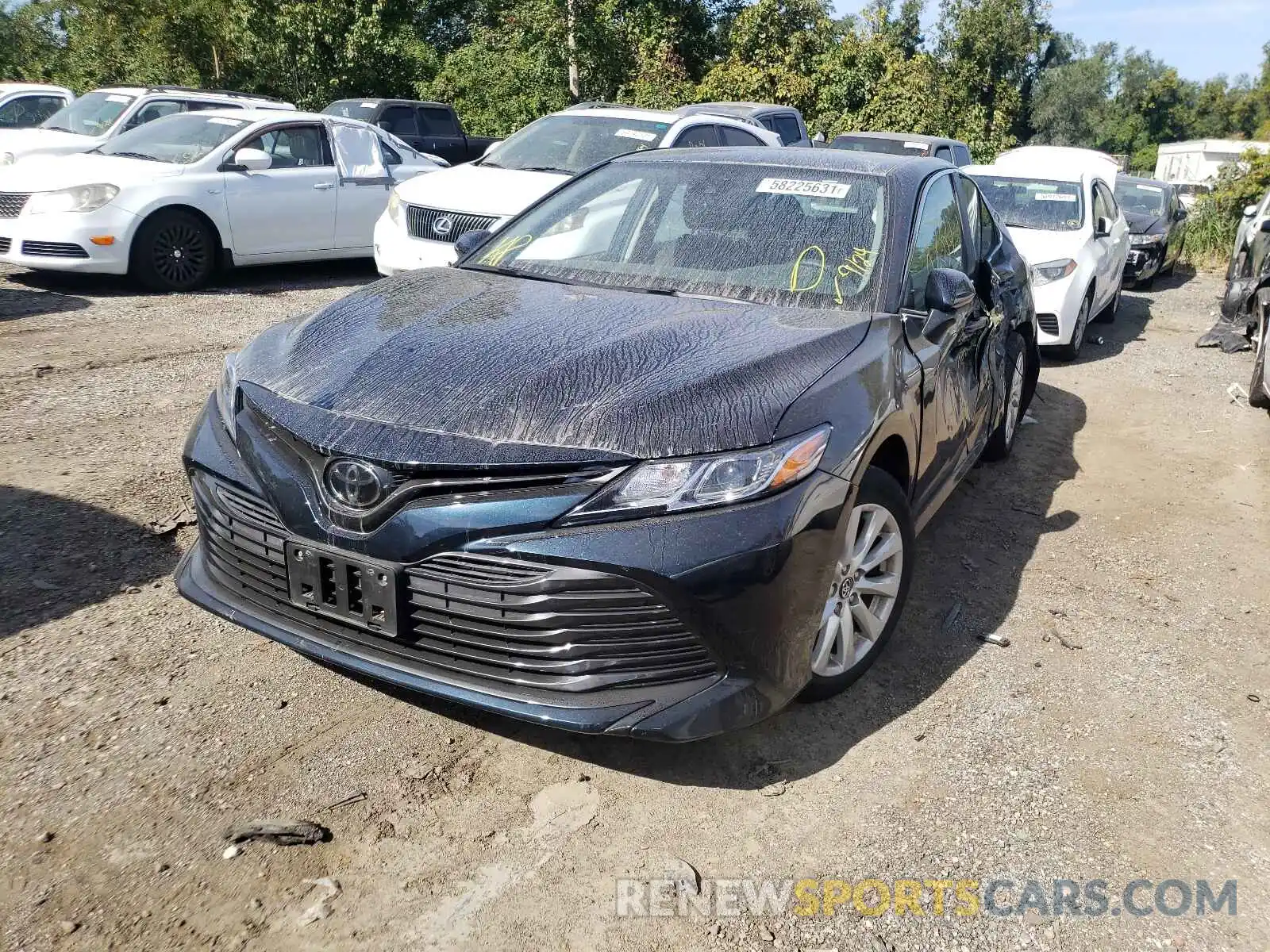 2 Photograph of a damaged car 4T1C11AK3LU866932 TOYOTA CAMRY 2020