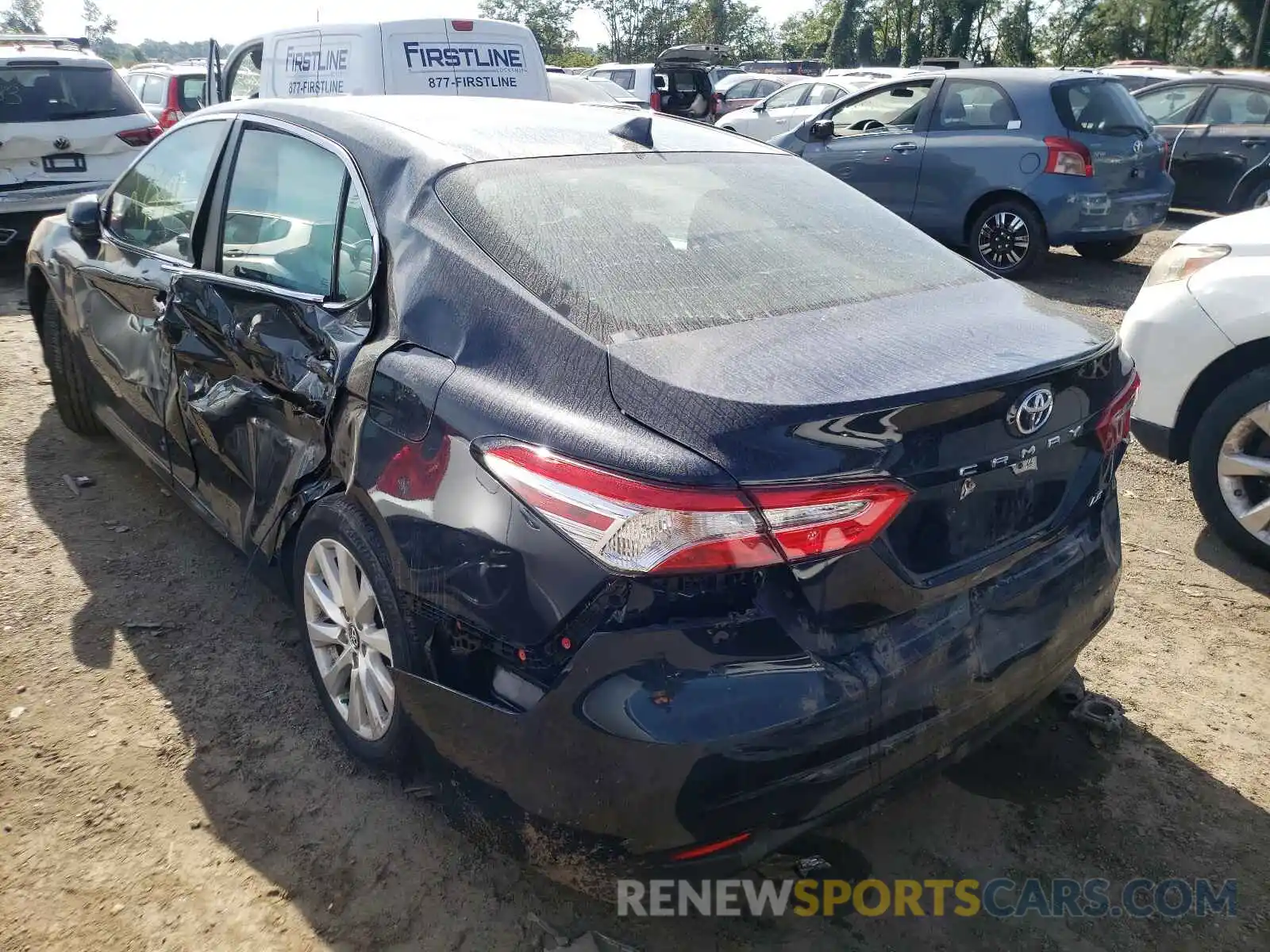 3 Photograph of a damaged car 4T1C11AK3LU866932 TOYOTA CAMRY 2020