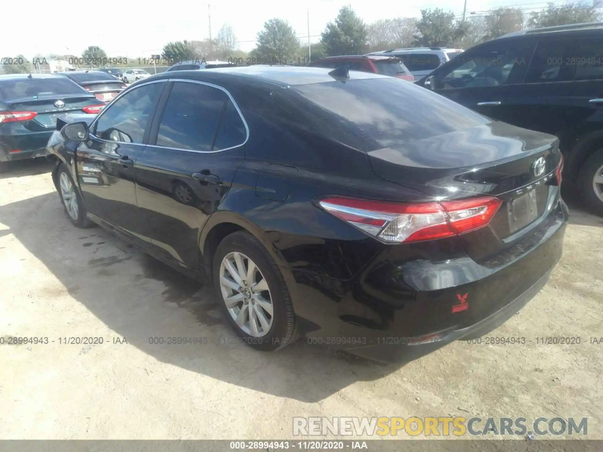 3 Photograph of a damaged car 4T1C11AK3LU867675 TOYOTA CAMRY 2020