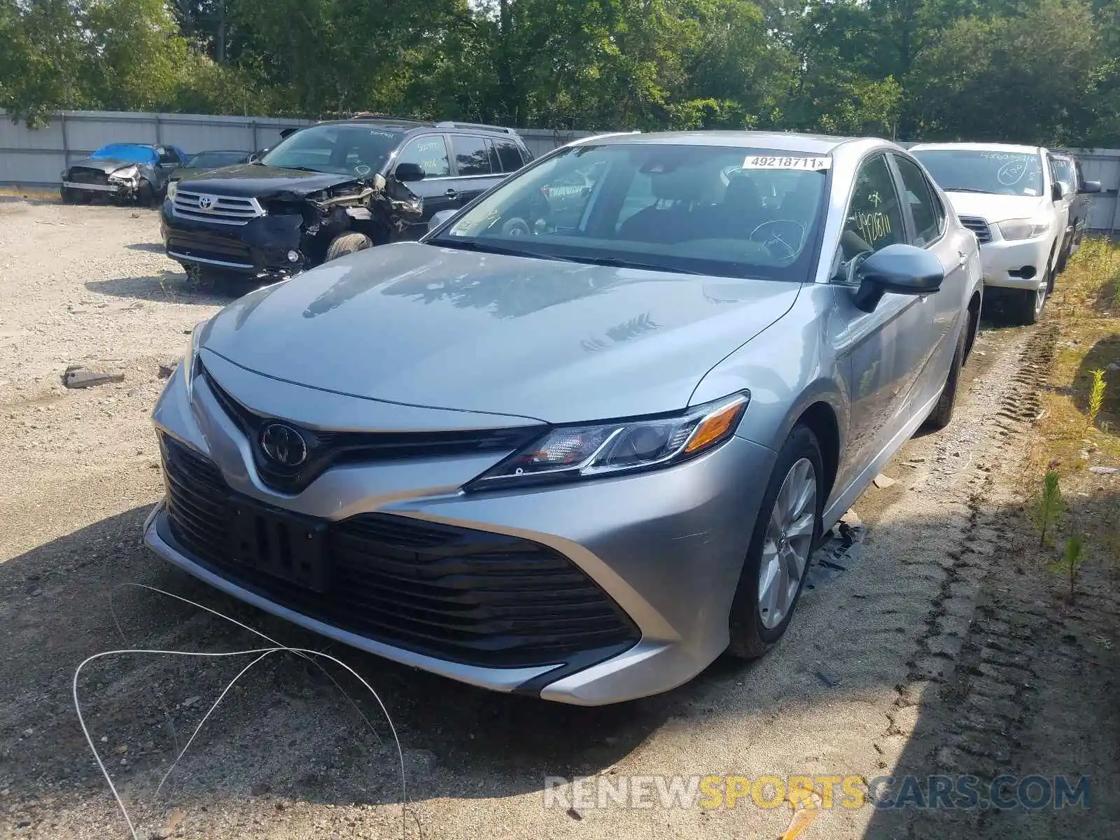 2 Photograph of a damaged car 4T1C11AK3LU872889 TOYOTA CAMRY 2020