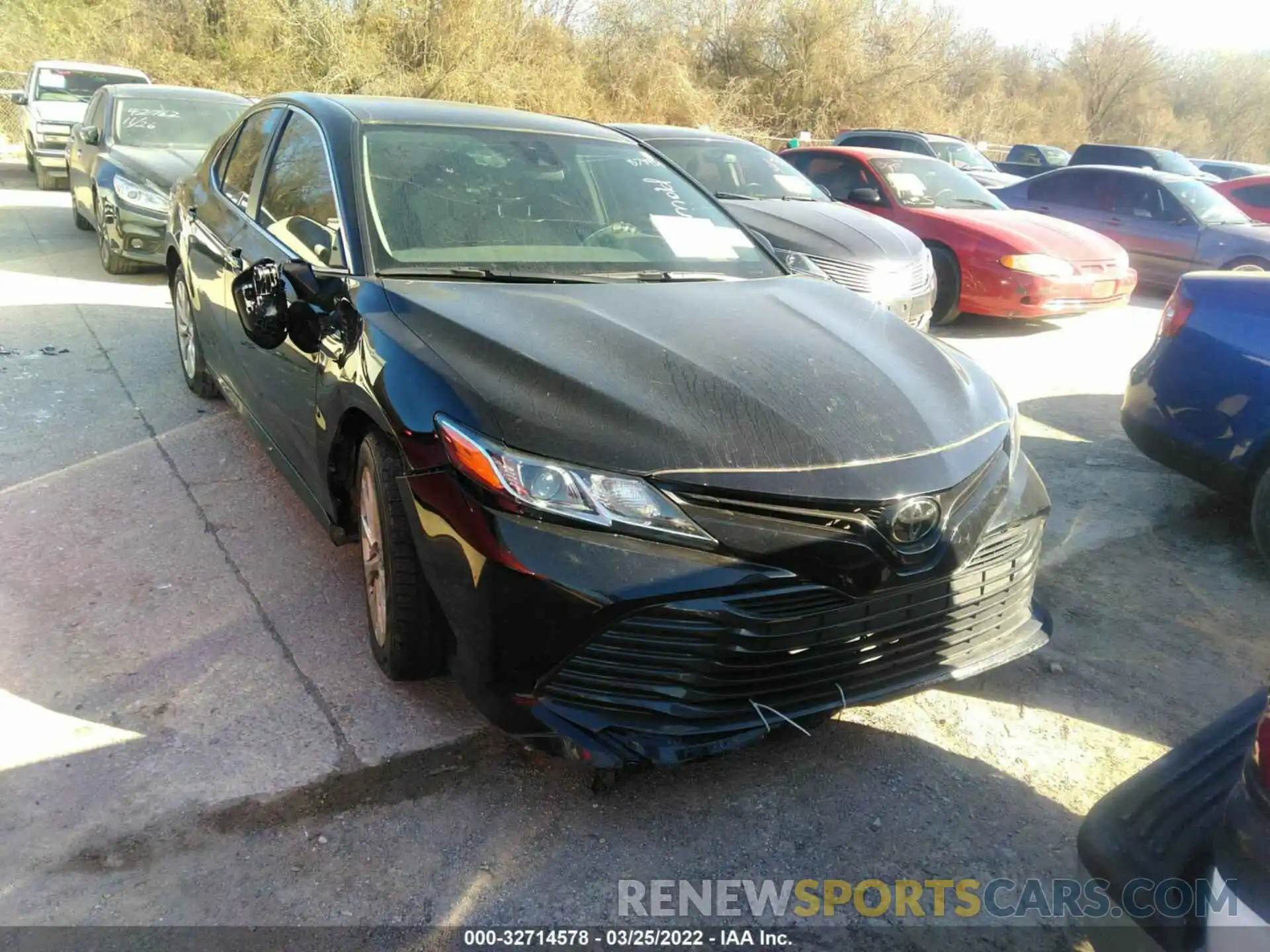 1 Photograph of a damaged car 4T1C11AK3LU874951 TOYOTA CAMRY 2020