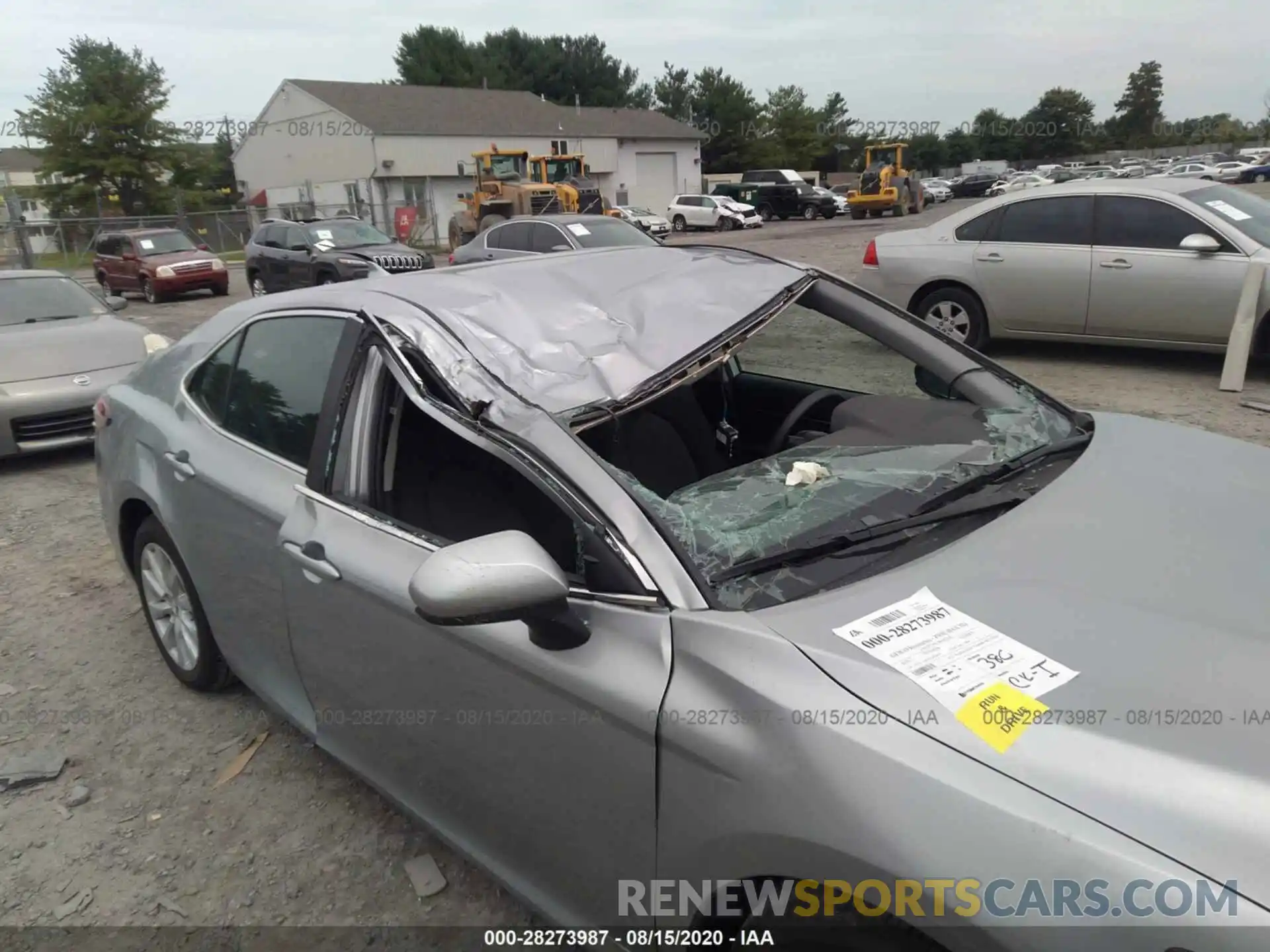 6 Photograph of a damaged car 4T1C11AK3LU876649 TOYOTA CAMRY 2020