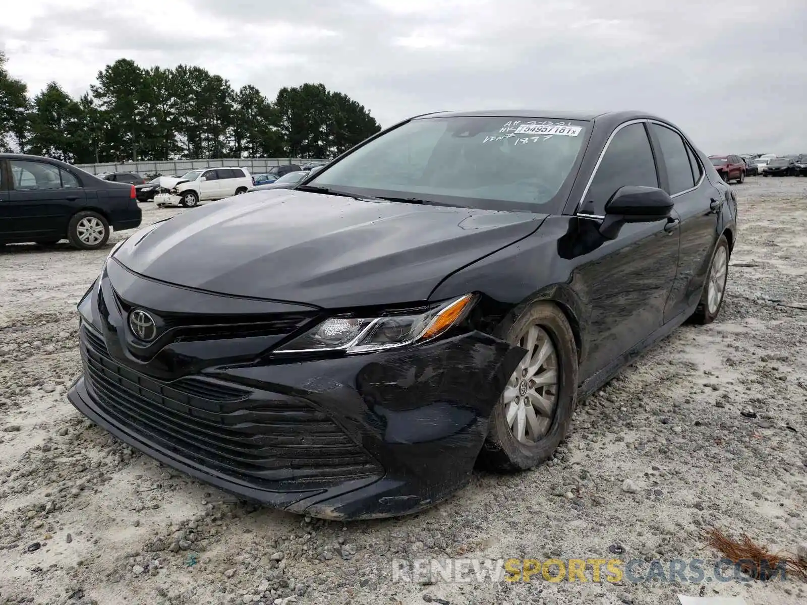 2 Photograph of a damaged car 4T1C11AK3LU881897 TOYOTA CAMRY 2020