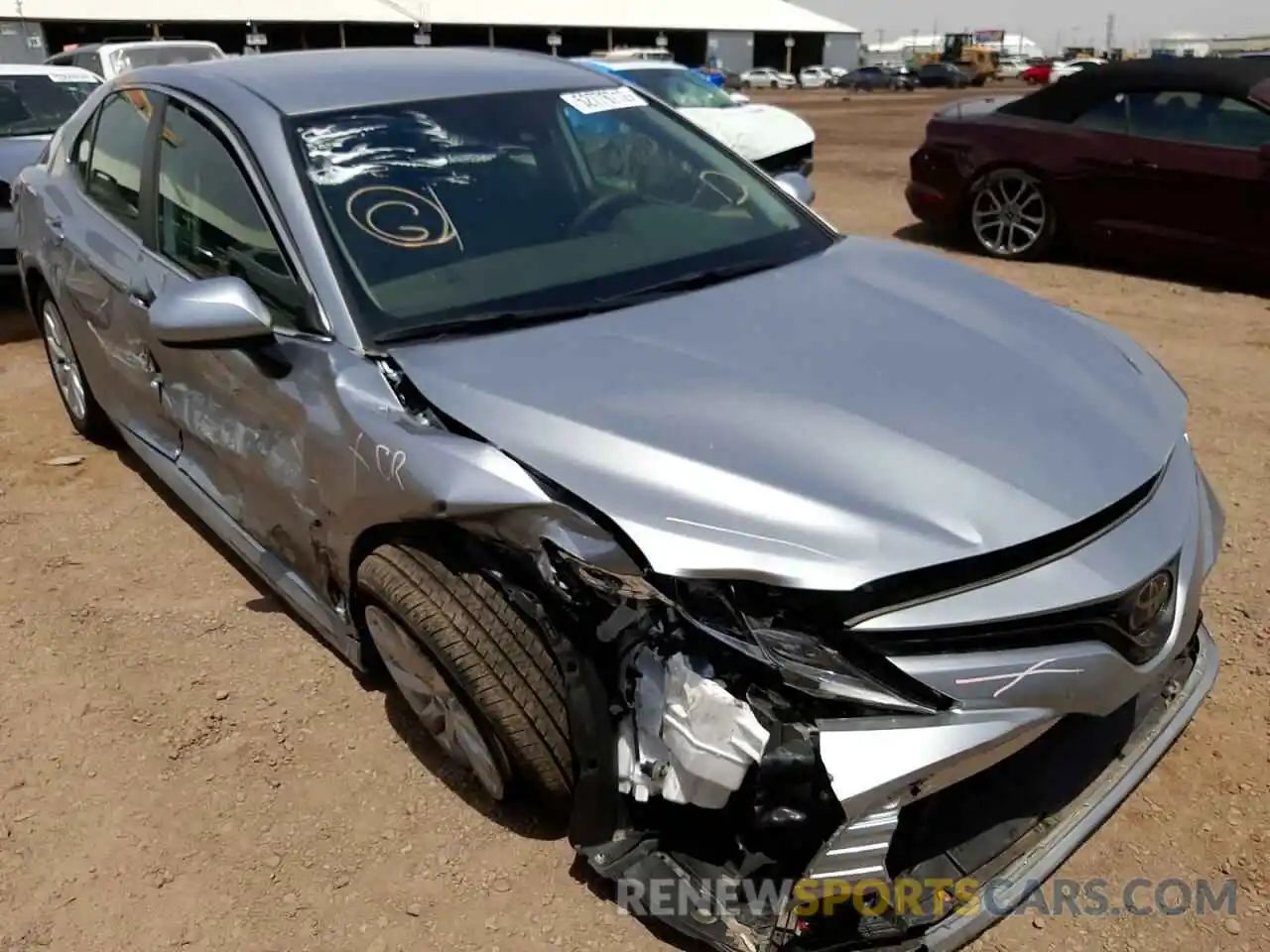 1 Photograph of a damaged car 4T1C11AK3LU883147 TOYOTA CAMRY 2020