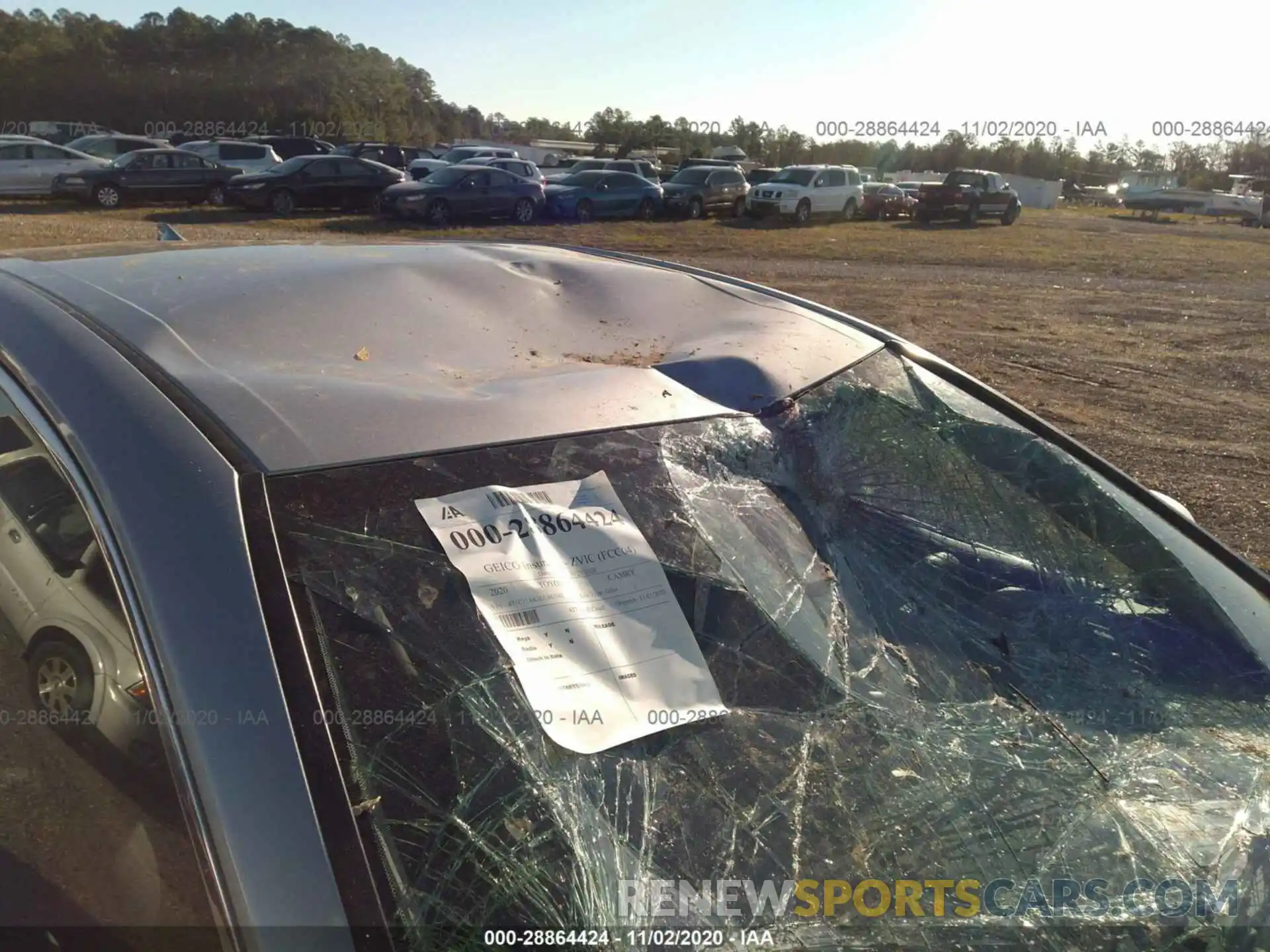 6 Photograph of a damaged car 4T1C11AK3LU883942 TOYOTA CAMRY 2020