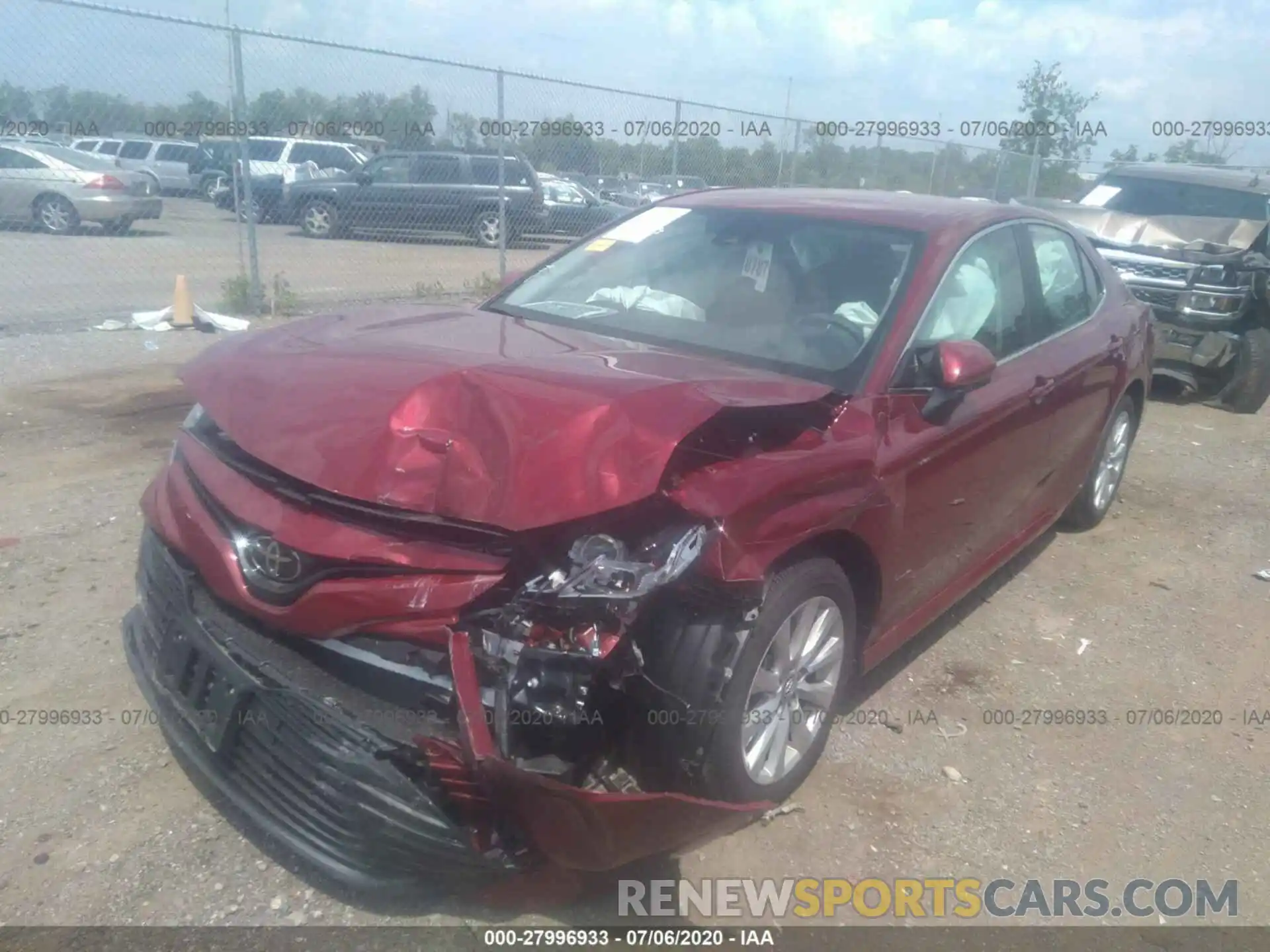 6 Photograph of a damaged car 4T1C11AK3LU887960 TOYOTA CAMRY 2020