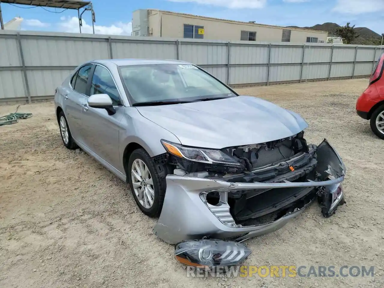 1 Photograph of a damaged car 4T1C11AK3LU891958 TOYOTA CAMRY 2020