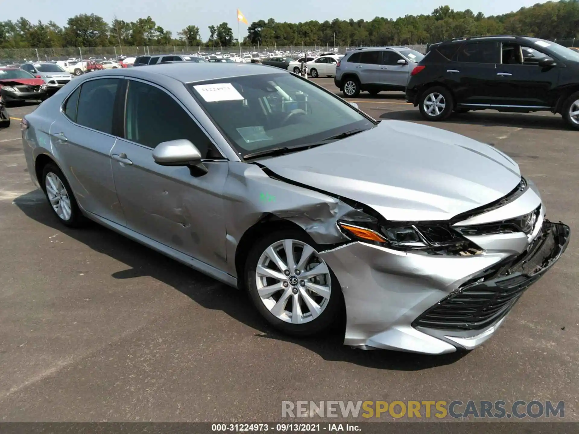 1 Photograph of a damaged car 4T1C11AK3LU893855 TOYOTA CAMRY 2020