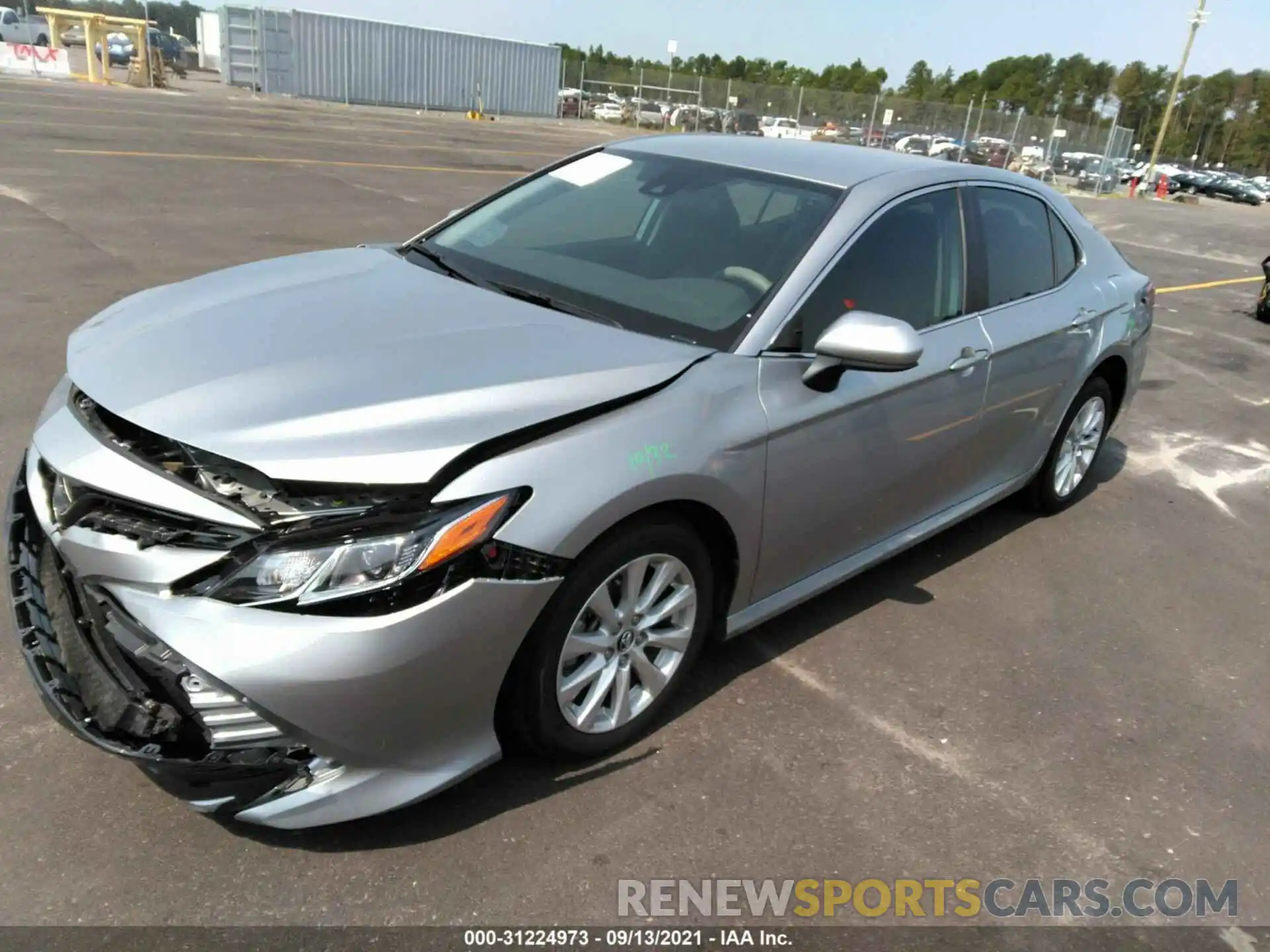 2 Photograph of a damaged car 4T1C11AK3LU893855 TOYOTA CAMRY 2020