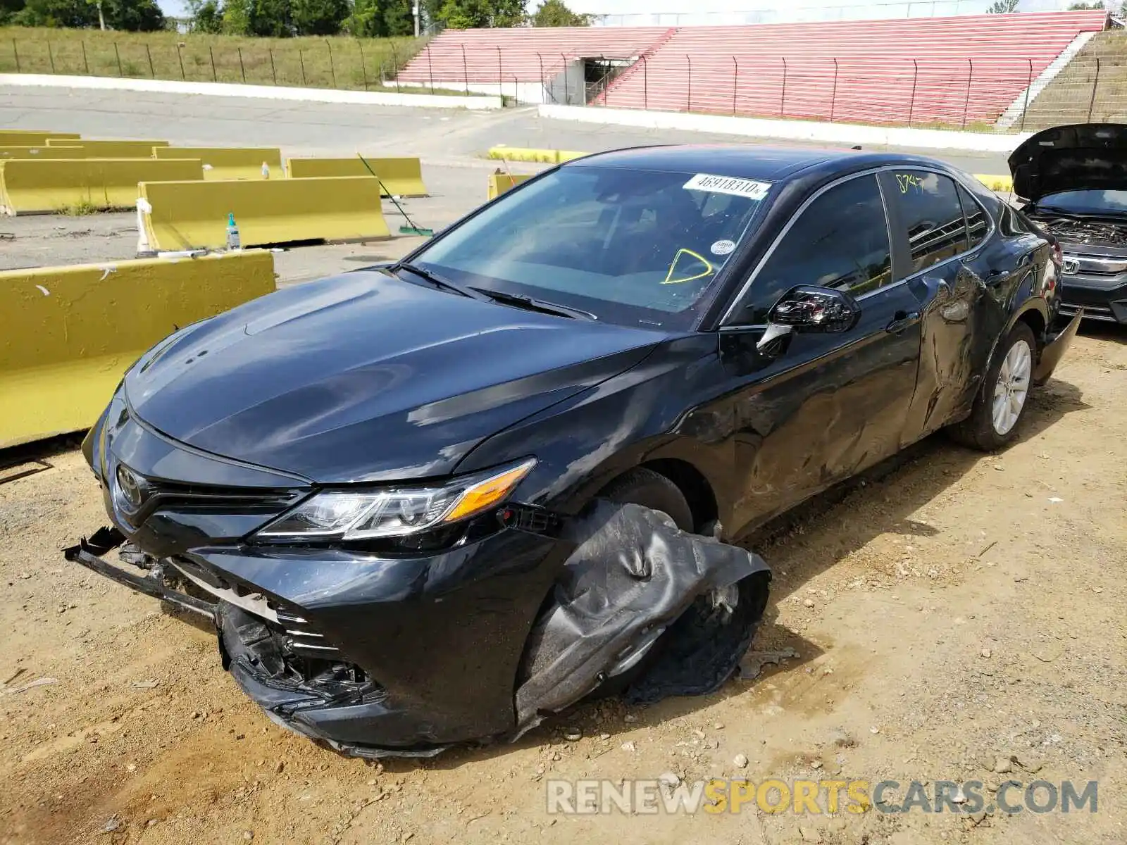 2 Photograph of a damaged car 4T1C11AK3LU897758 TOYOTA CAMRY 2020