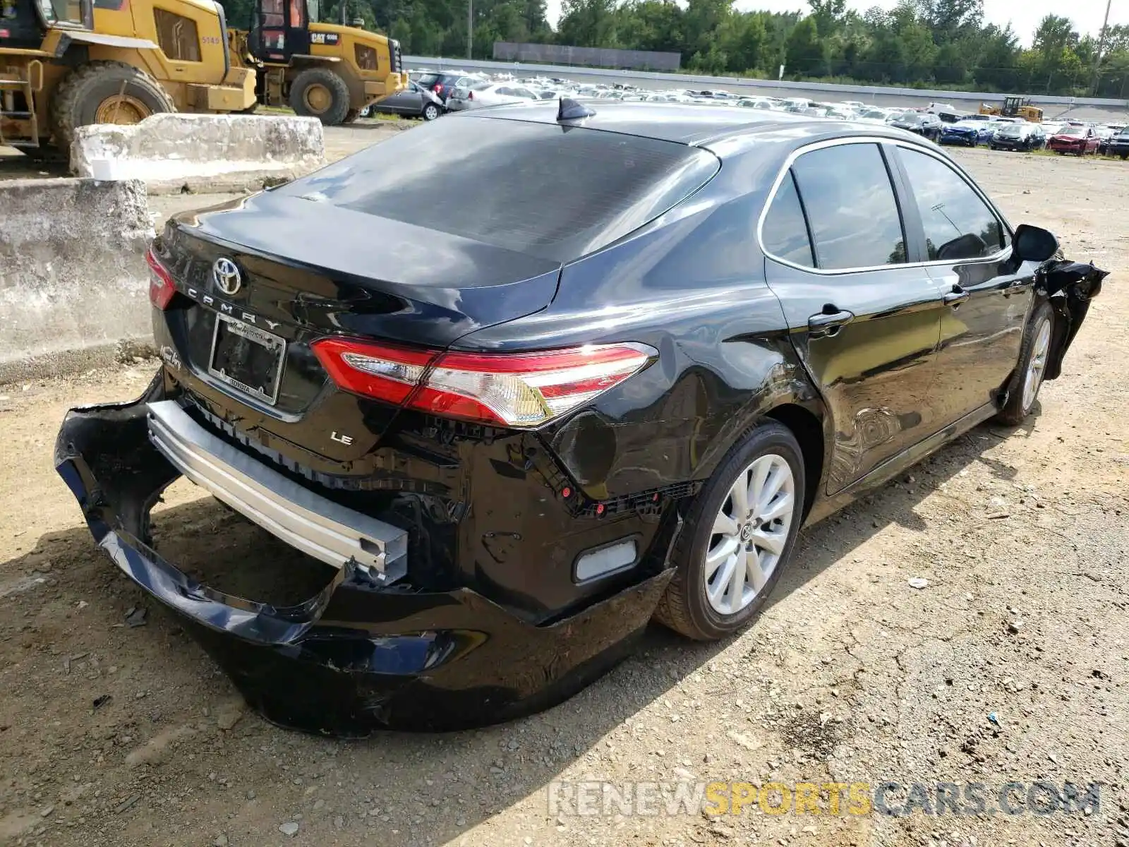 4 Photograph of a damaged car 4T1C11AK3LU897758 TOYOTA CAMRY 2020