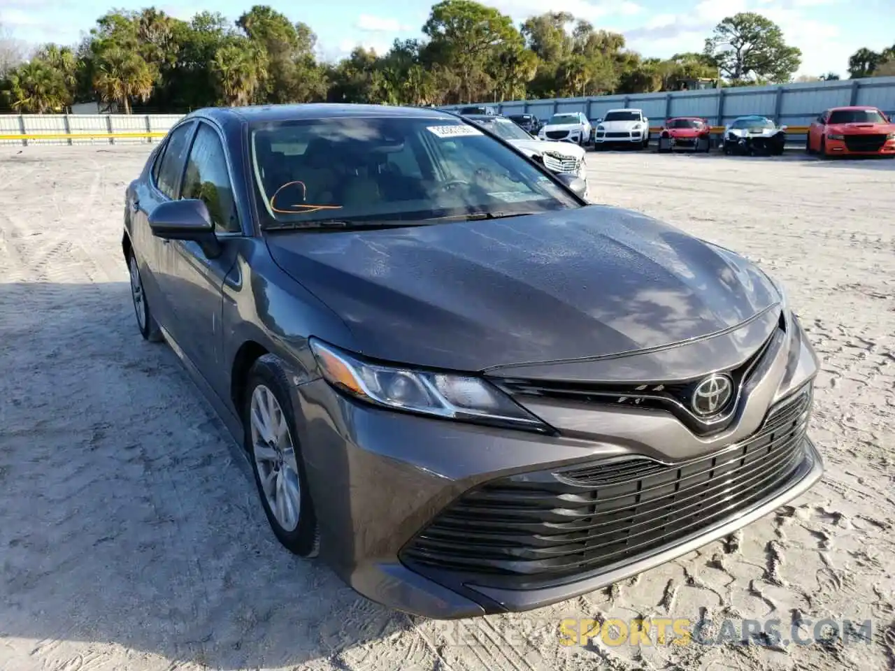 1 Photograph of a damaged car 4T1C11AK3LU902361 TOYOTA CAMRY 2020