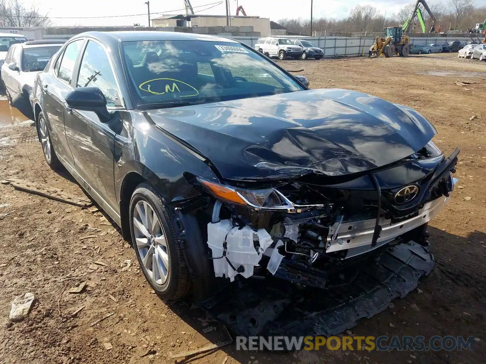 1 Photograph of a damaged car 4T1C11AK3LU904269 TOYOTA CAMRY 2020