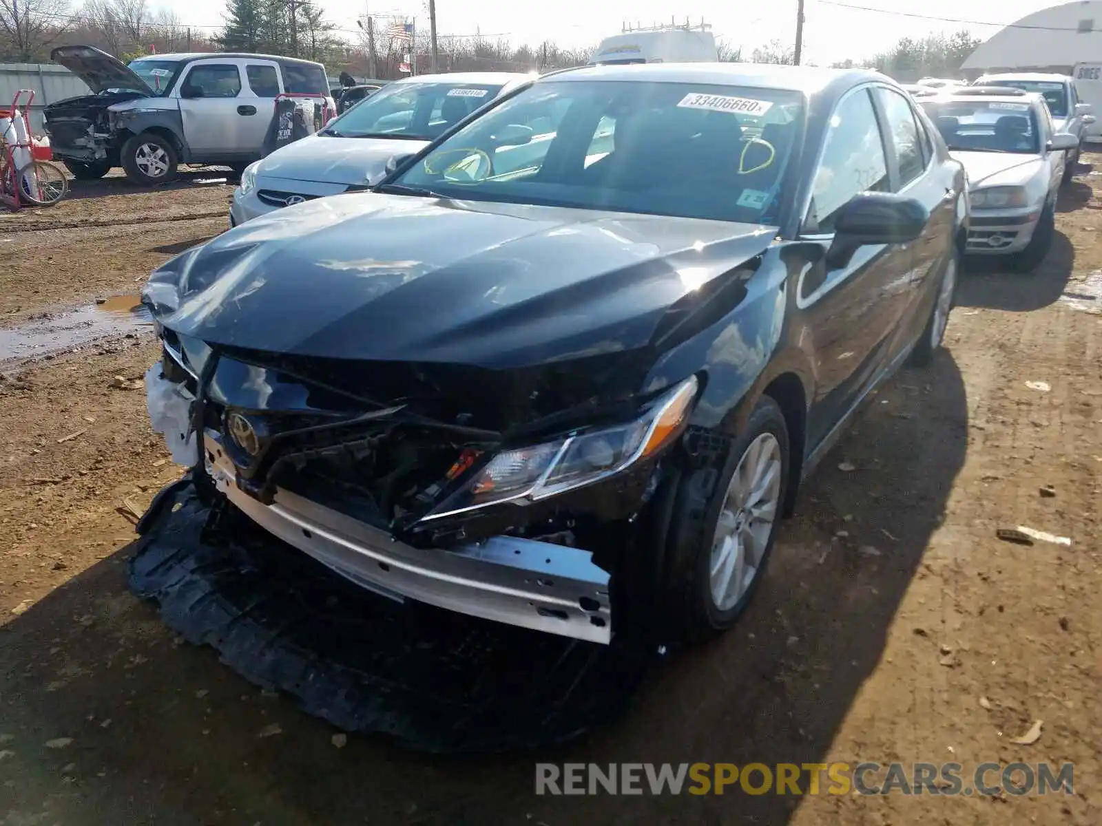 2 Photograph of a damaged car 4T1C11AK3LU904269 TOYOTA CAMRY 2020