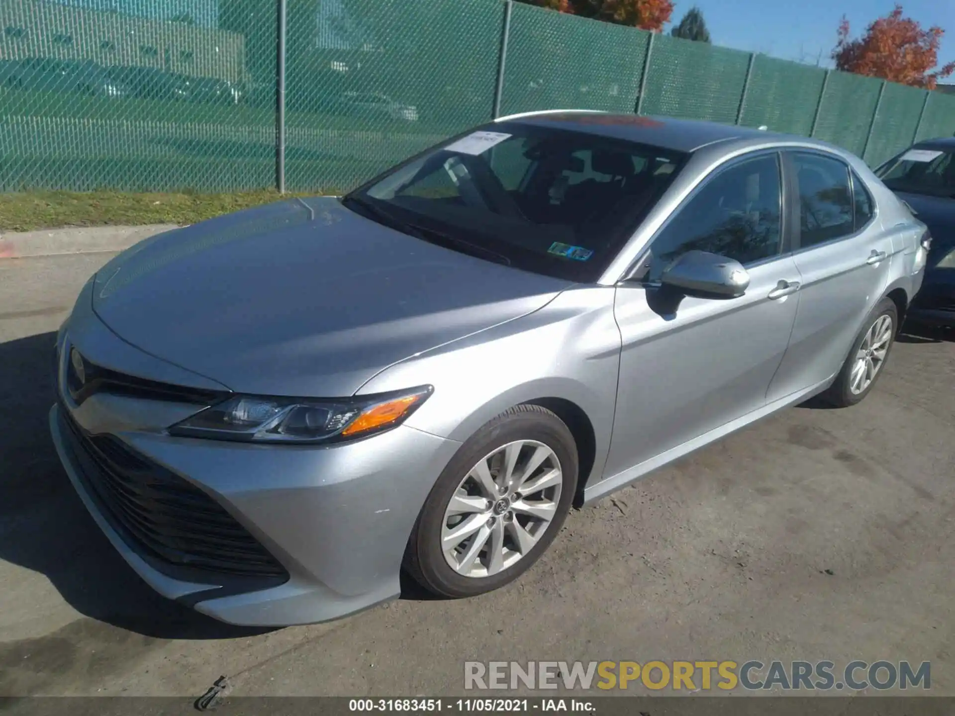 2 Photograph of a damaged car 4T1C11AK3LU906104 TOYOTA CAMRY 2020