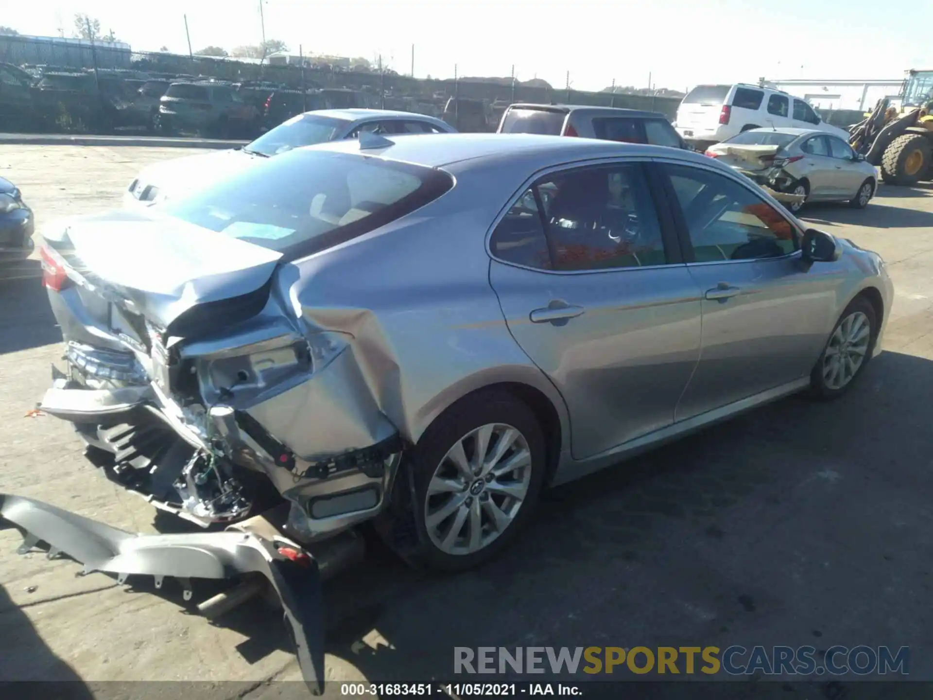 4 Photograph of a damaged car 4T1C11AK3LU906104 TOYOTA CAMRY 2020