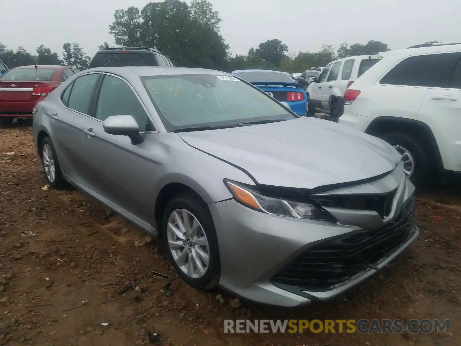 1 Photograph of a damaged car 4T1C11AK3LU906927 TOYOTA CAMRY 2020