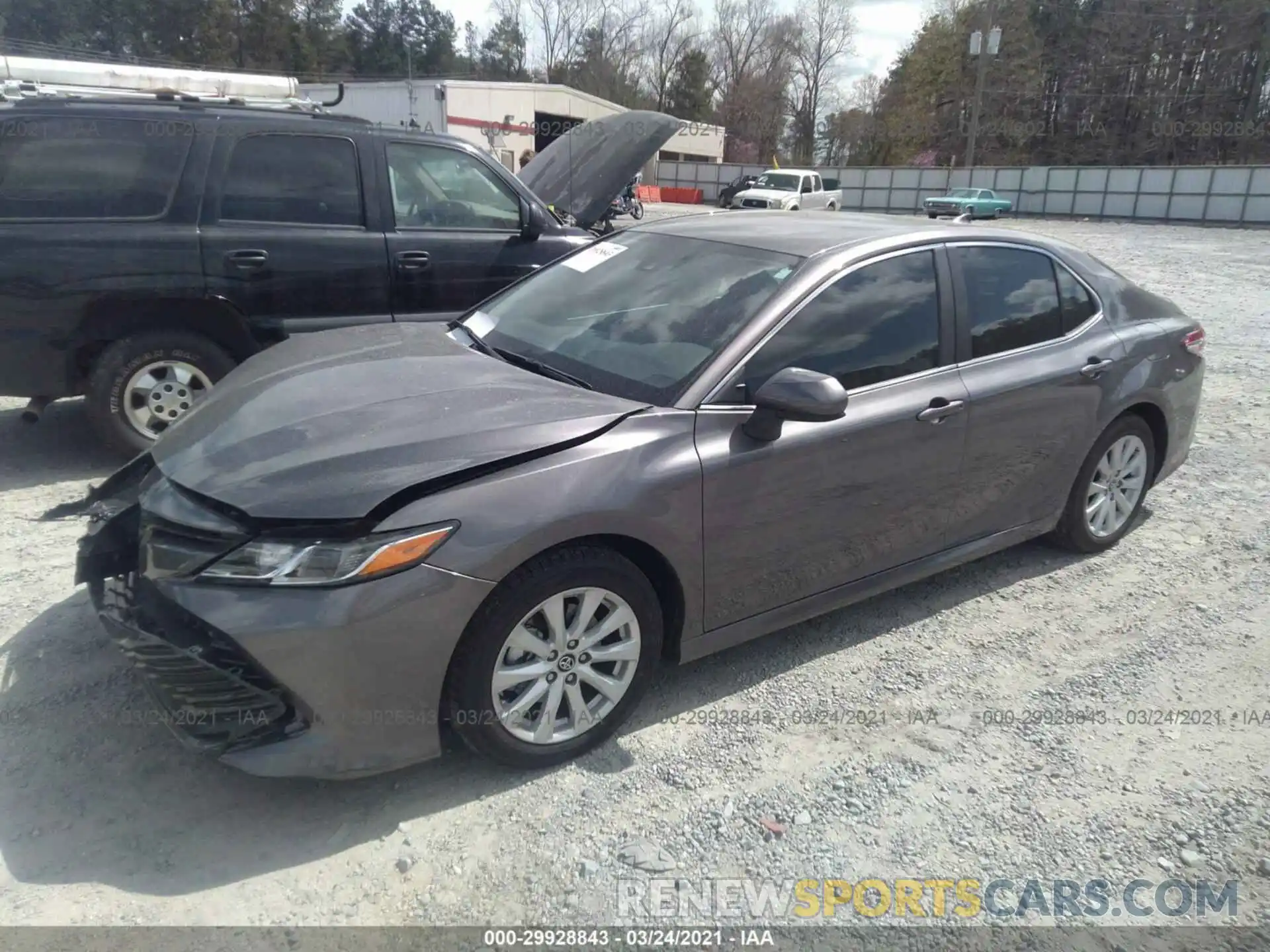 2 Photograph of a damaged car 4T1C11AK3LU907463 TOYOTA CAMRY 2020