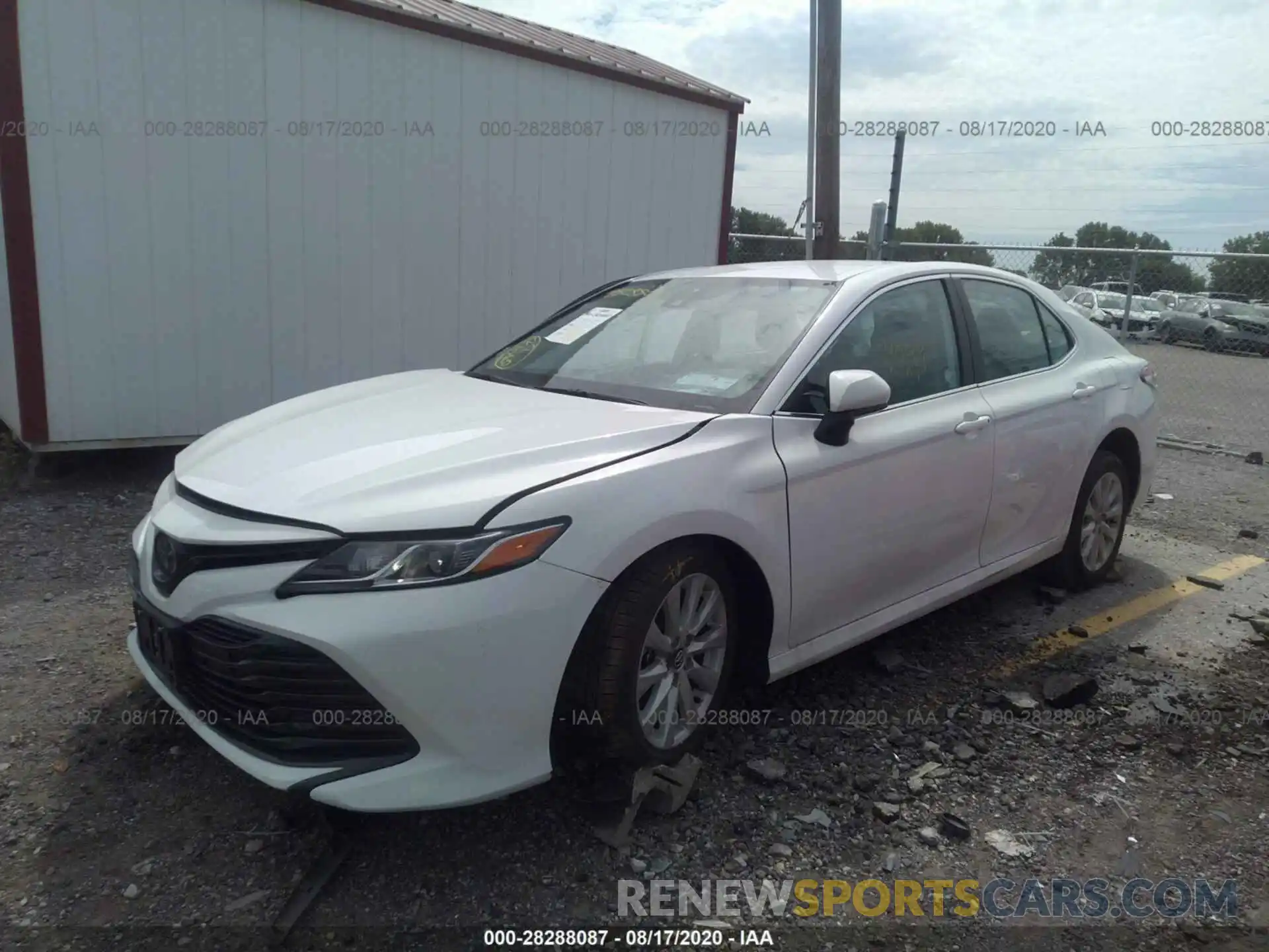 2 Photograph of a damaged car 4T1C11AK3LU923632 TOYOTA CAMRY 2020