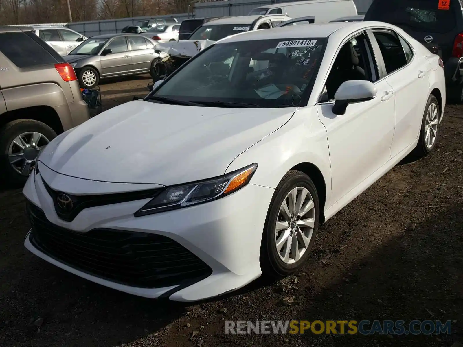 2 Photograph of a damaged car 4T1C11AK3LU926868 TOYOTA CAMRY 2020