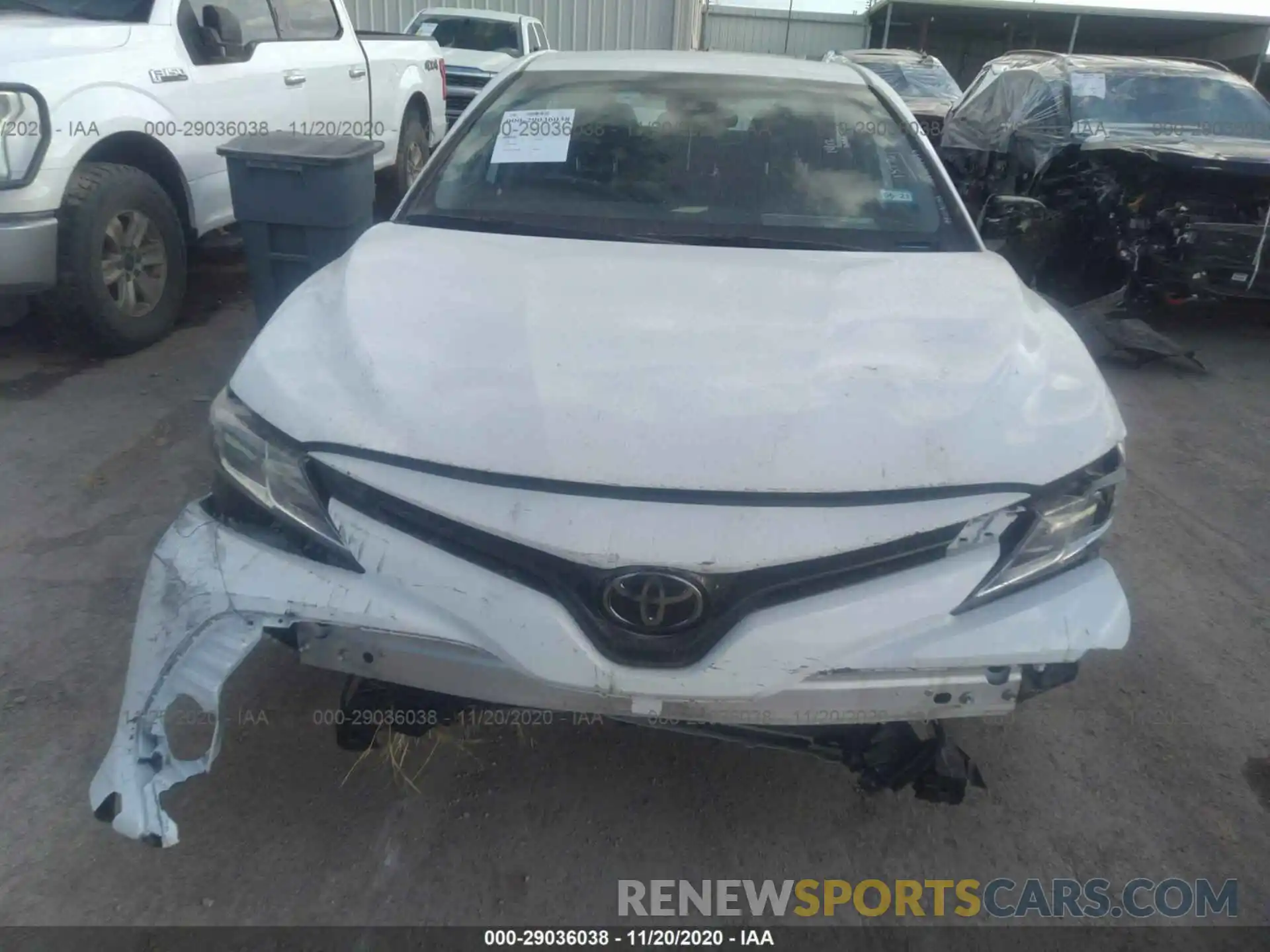 6 Photograph of a damaged car 4T1C11AK3LU928409 TOYOTA CAMRY 2020