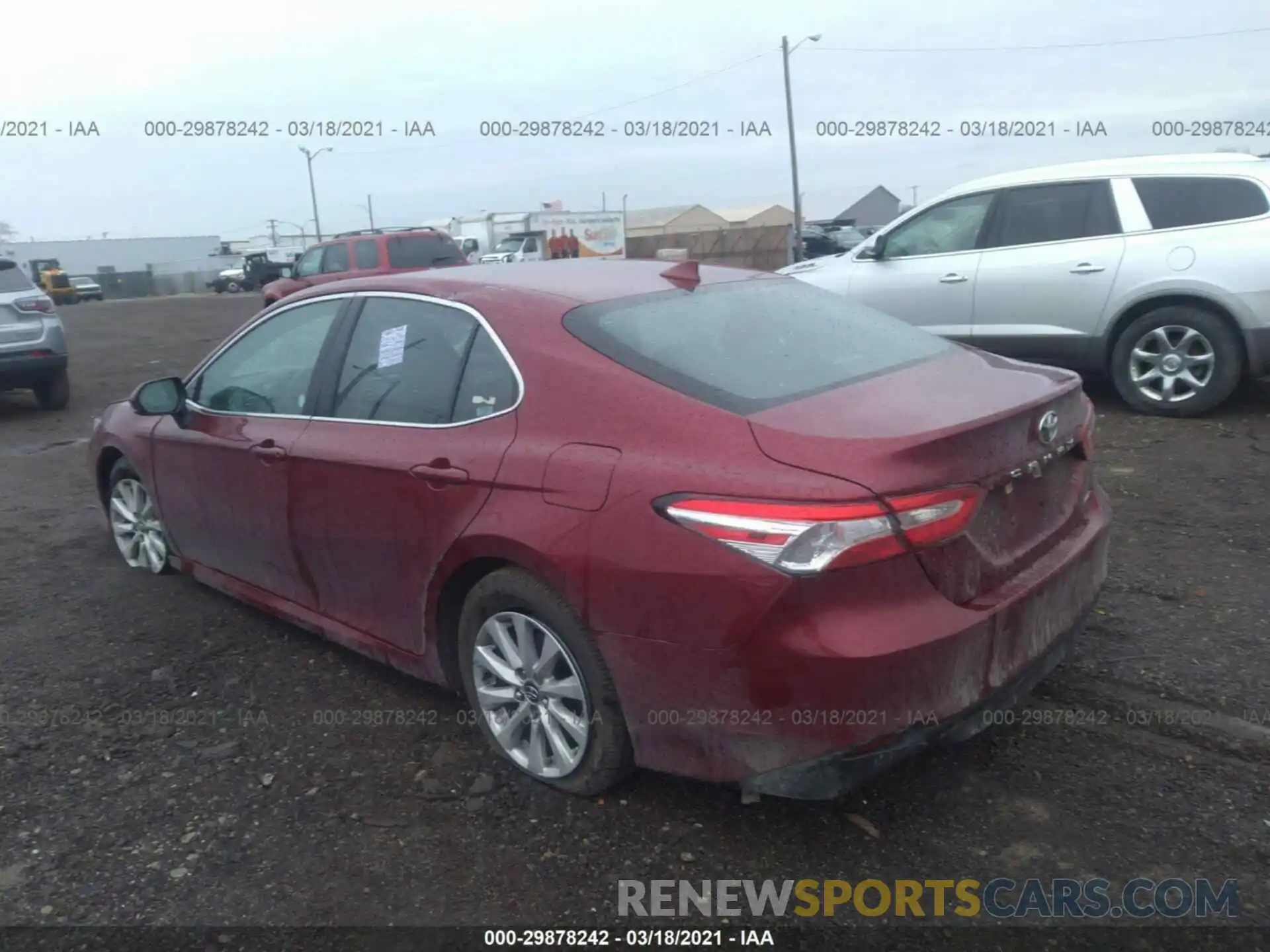 3 Photograph of a damaged car 4T1C11AK3LU929737 TOYOTA CAMRY 2020