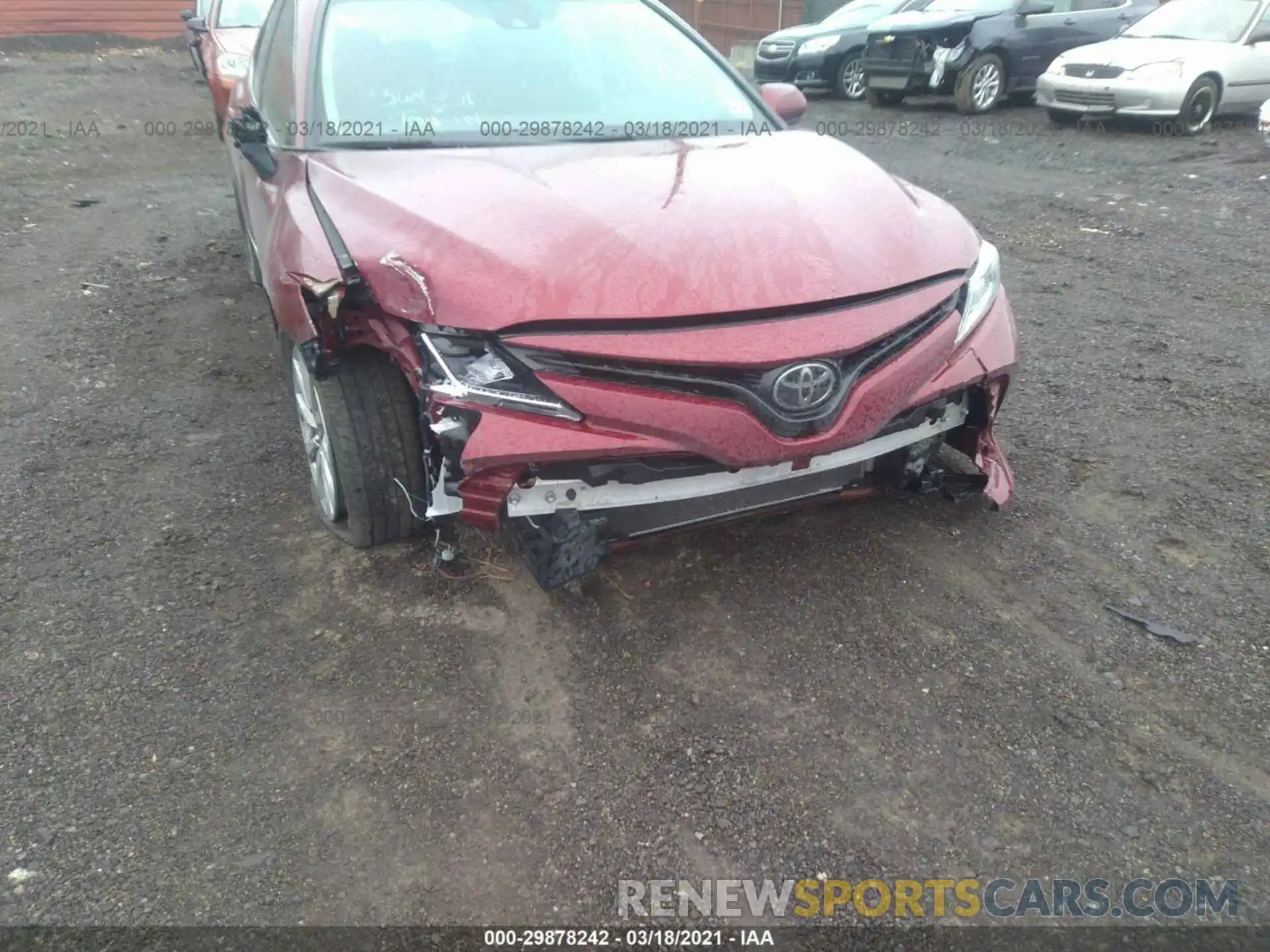 6 Photograph of a damaged car 4T1C11AK3LU929737 TOYOTA CAMRY 2020