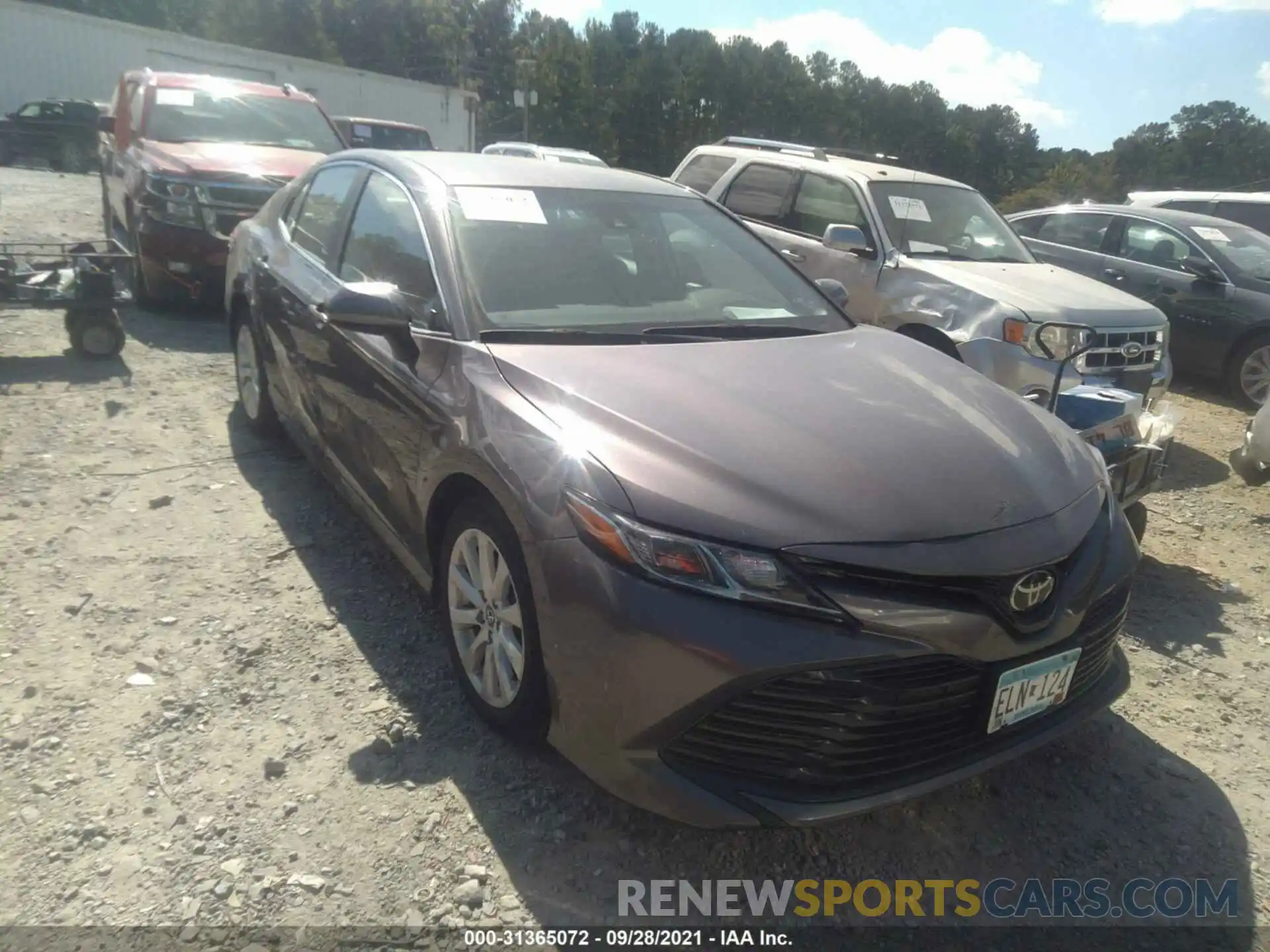 1 Photograph of a damaged car 4T1C11AK3LU944139 TOYOTA CAMRY 2020