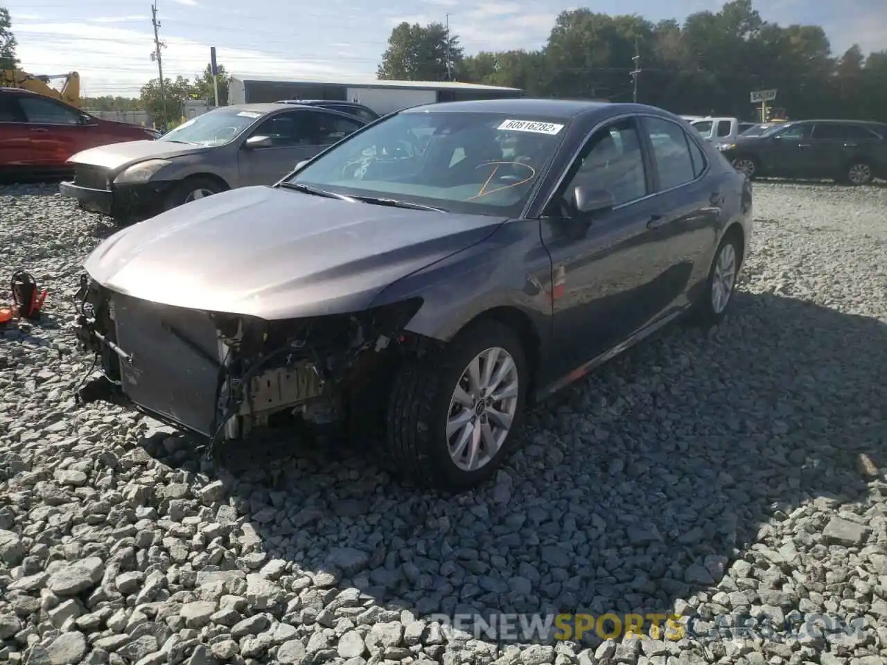 2 Photograph of a damaged car 4T1C11AK3LU953472 TOYOTA CAMRY 2020