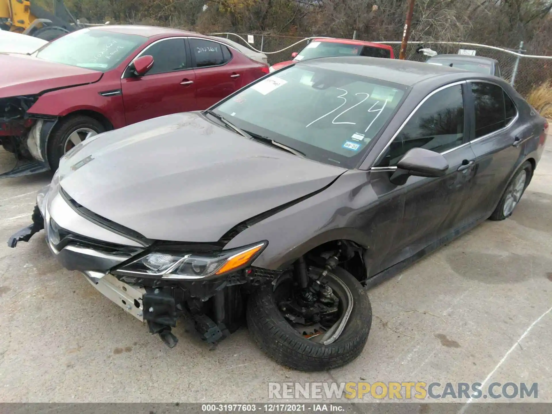 2 Photograph of a damaged car 4T1C11AK3LU958784 TOYOTA CAMRY 2020