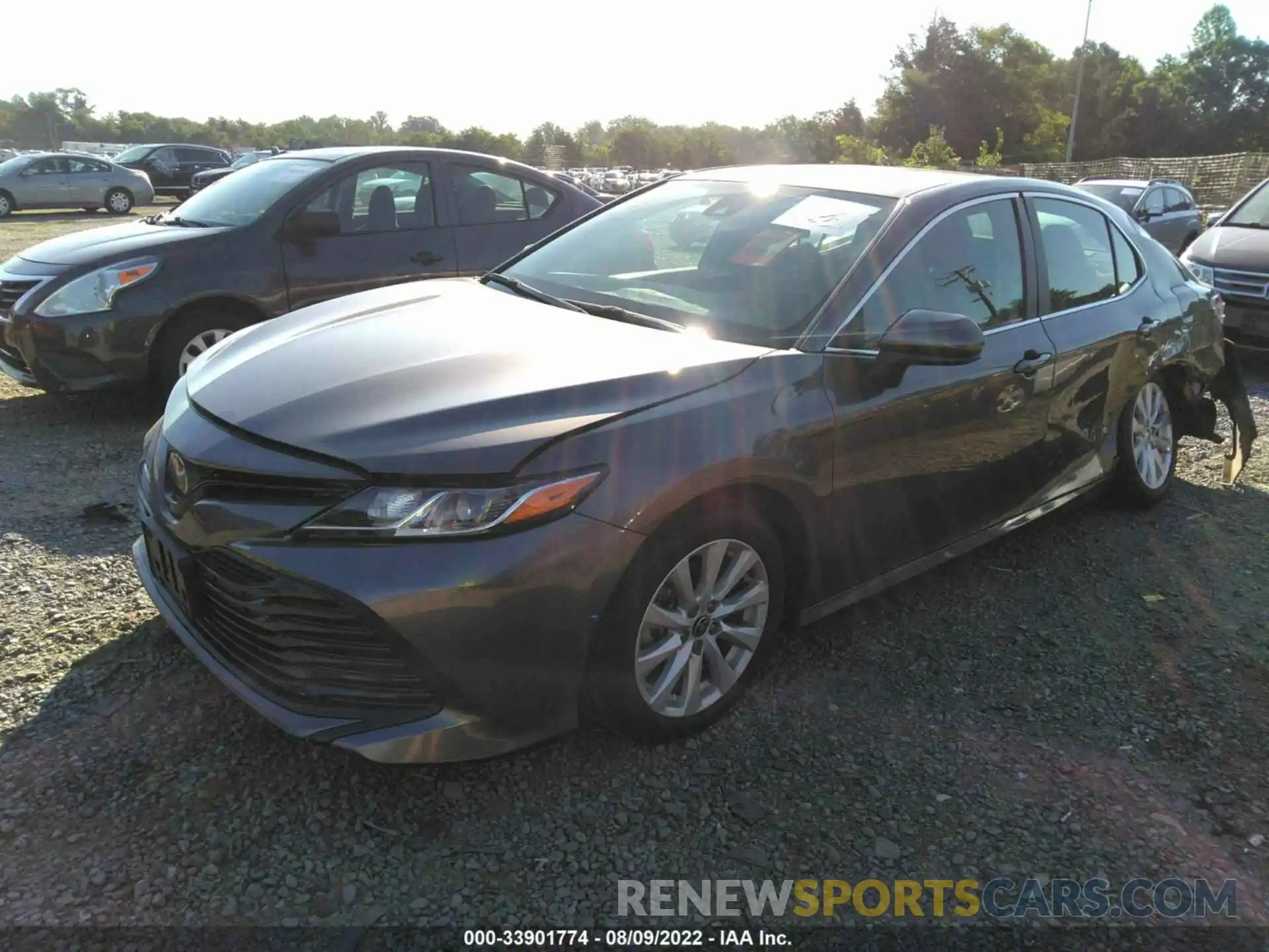 2 Photograph of a damaged car 4T1C11AK3LU967663 TOYOTA CAMRY 2020