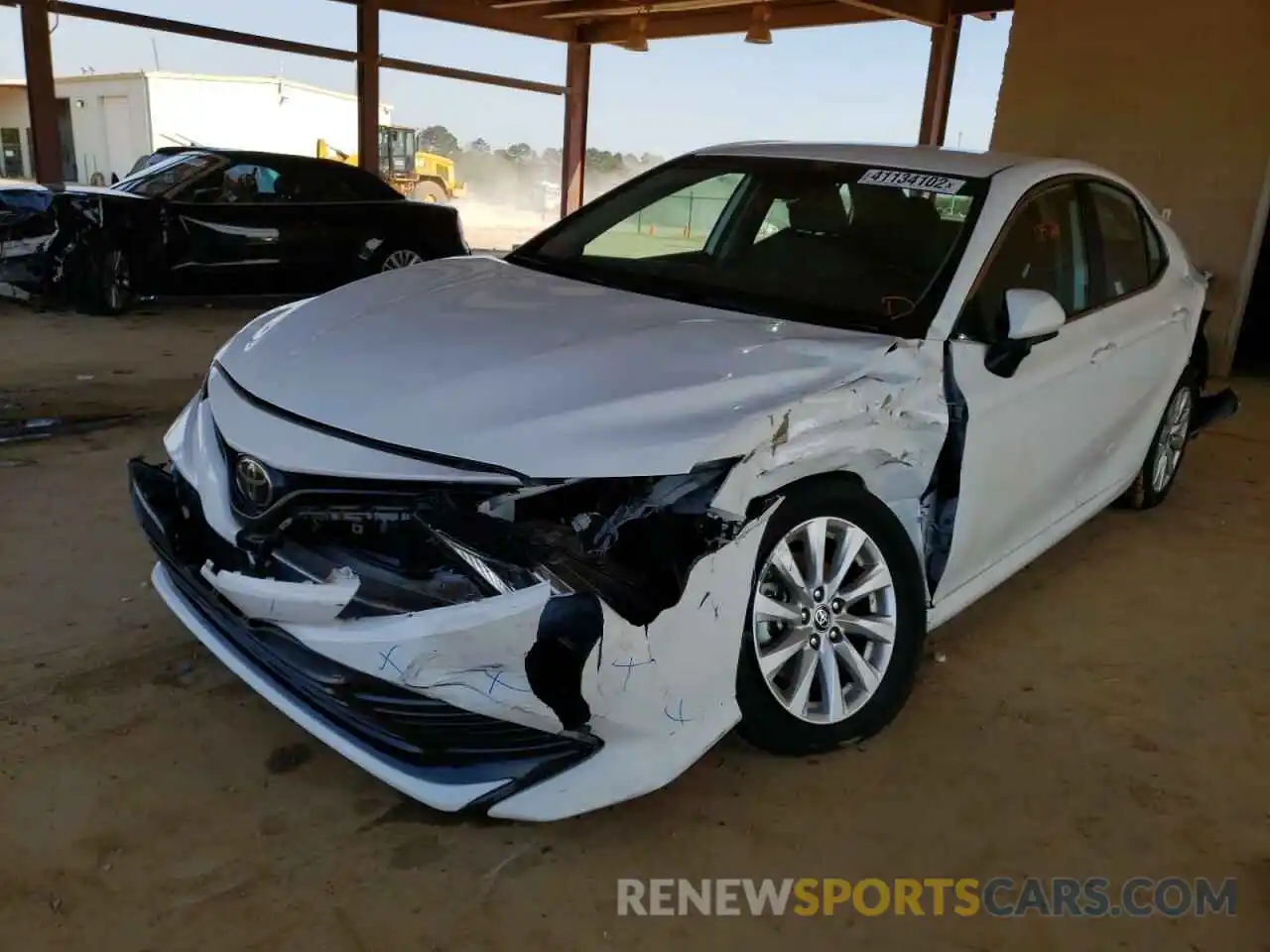 2 Photograph of a damaged car 4T1C11AK3LU973463 TOYOTA CAMRY 2020