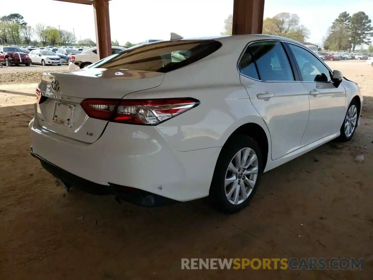 4 Photograph of a damaged car 4T1C11AK3LU973463 TOYOTA CAMRY 2020