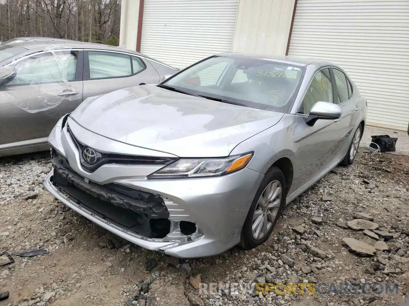 2 Photograph of a damaged car 4T1C11AK3LU974337 TOYOTA CAMRY 2020