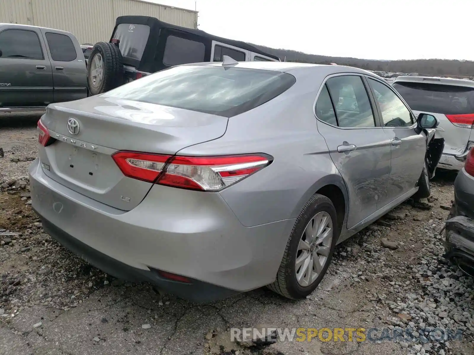 4 Photograph of a damaged car 4T1C11AK3LU974337 TOYOTA CAMRY 2020