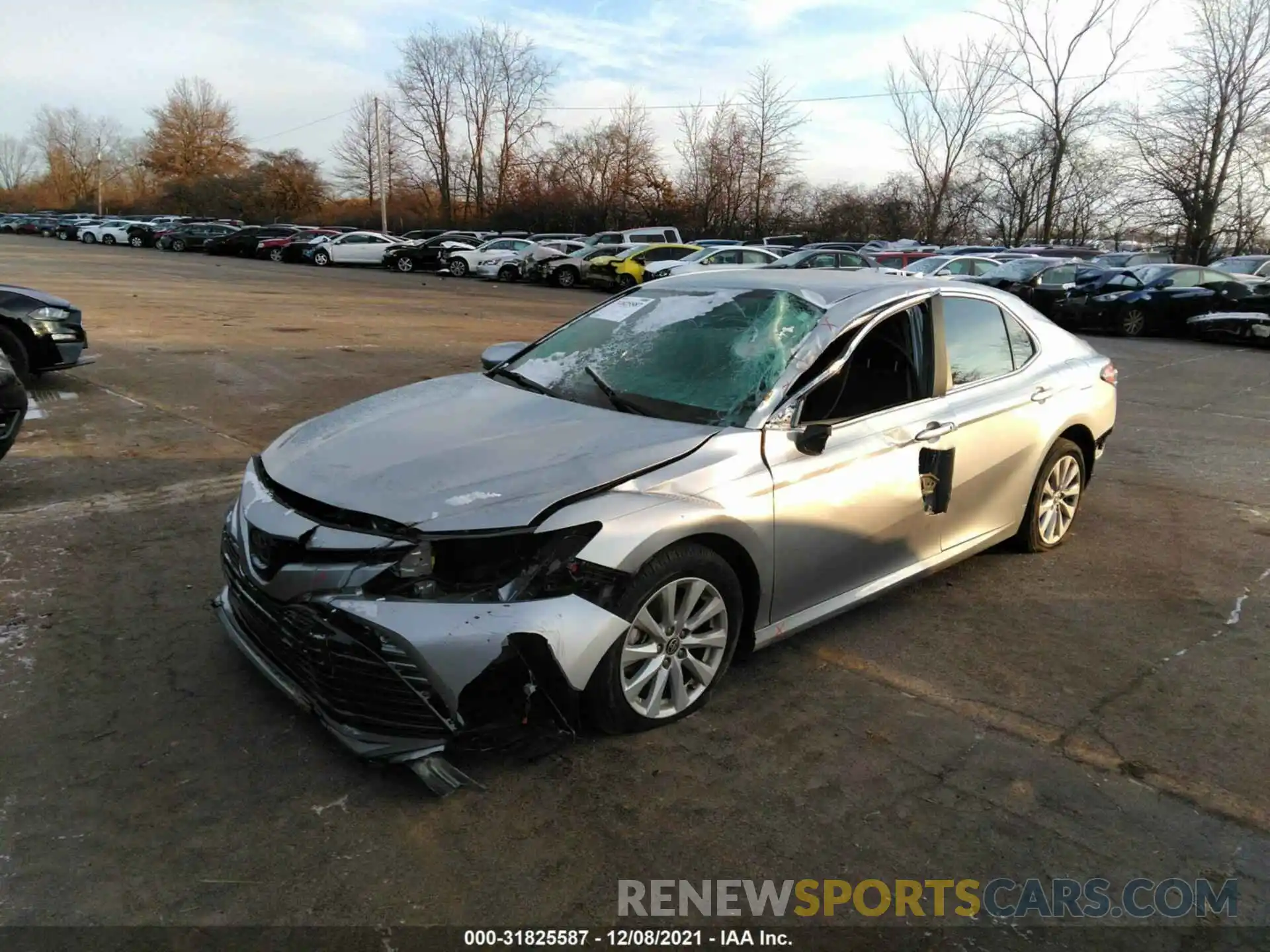 2 Photograph of a damaged car 4T1C11AK3LU983622 TOYOTA CAMRY 2020