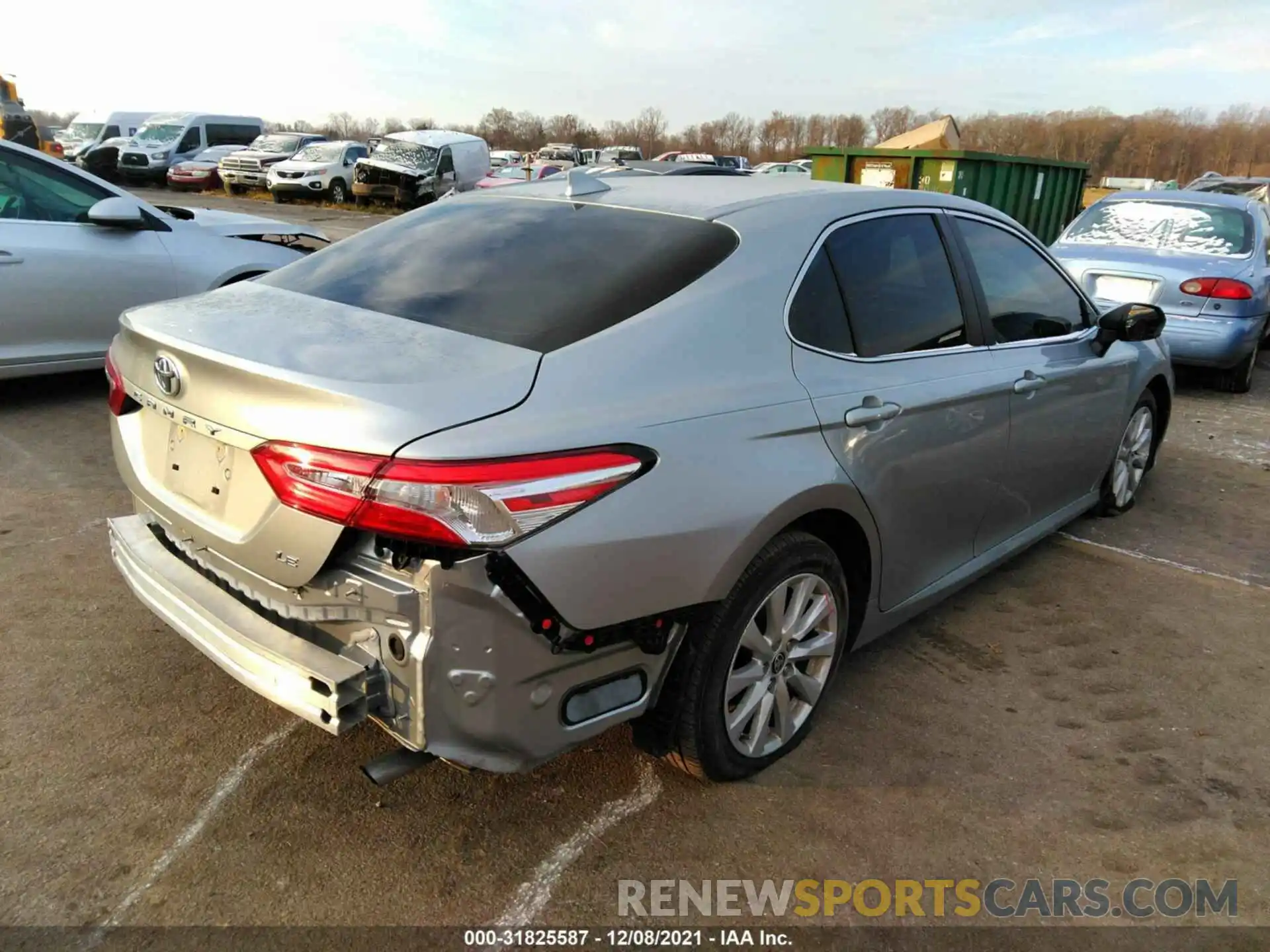 4 Photograph of a damaged car 4T1C11AK3LU983622 TOYOTA CAMRY 2020