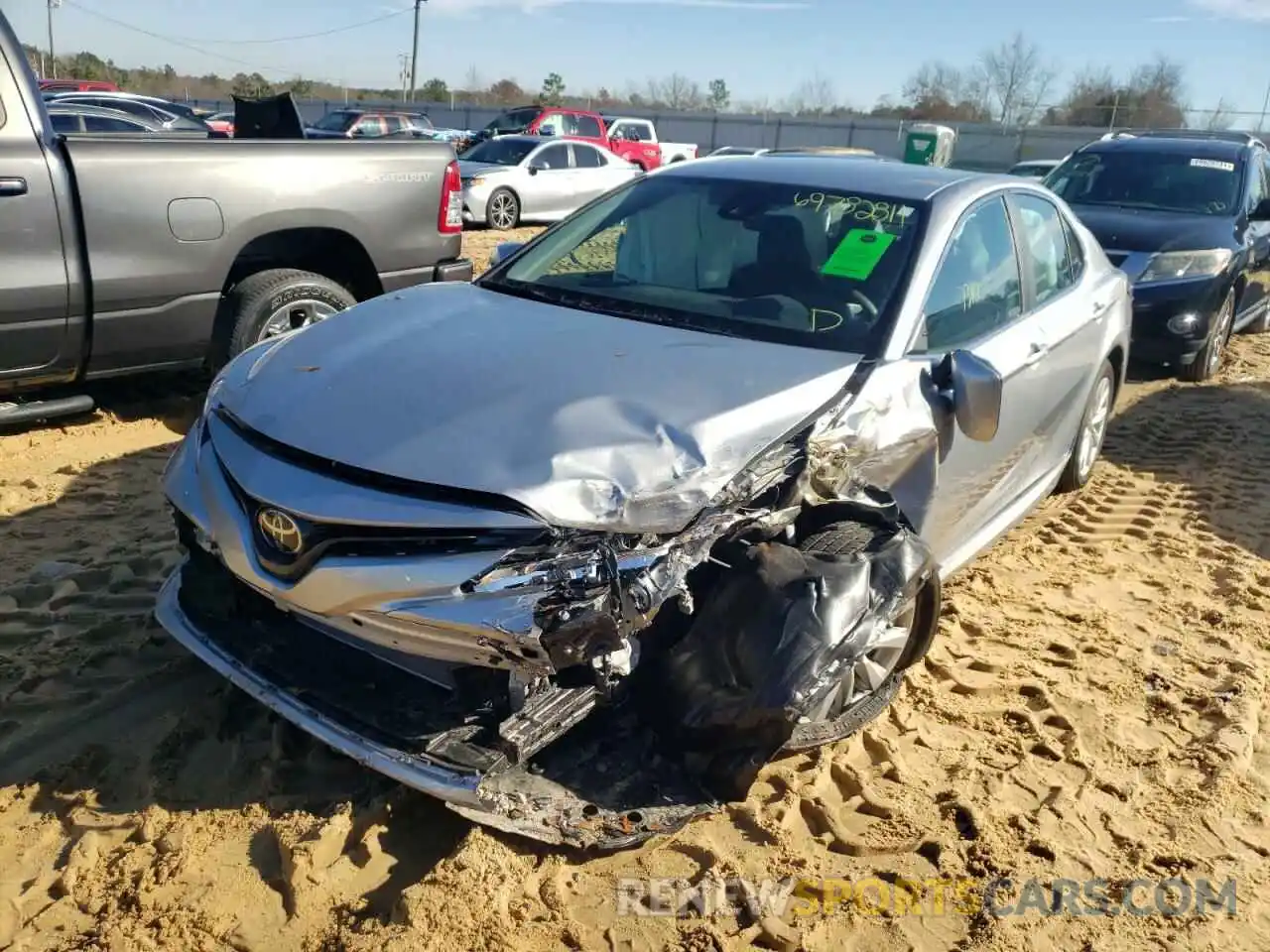 2 Photograph of a damaged car 4T1C11AK3LU984687 TOYOTA CAMRY 2020