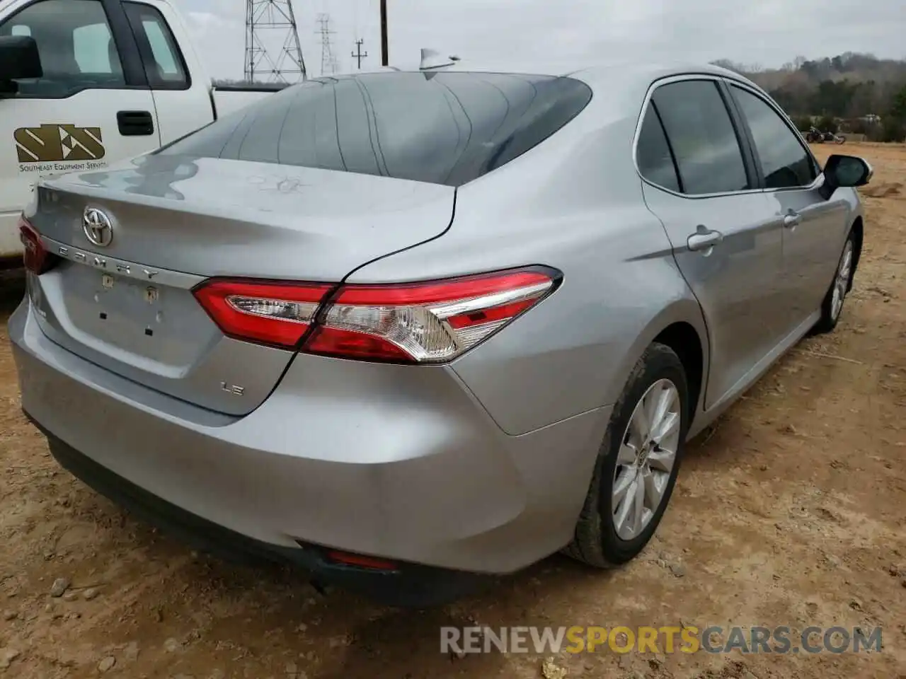 4 Photograph of a damaged car 4T1C11AK3LU994393 TOYOTA CAMRY 2020