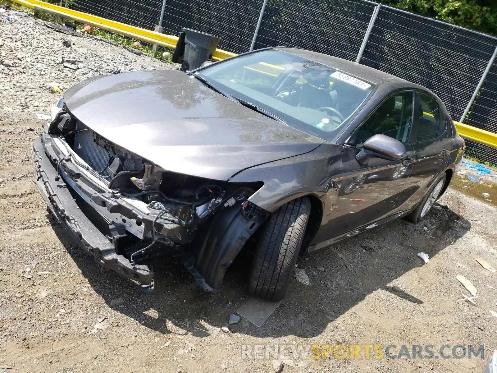 2 Photograph of a damaged car 4T1C11AK3LU998802 TOYOTA CAMRY 2020