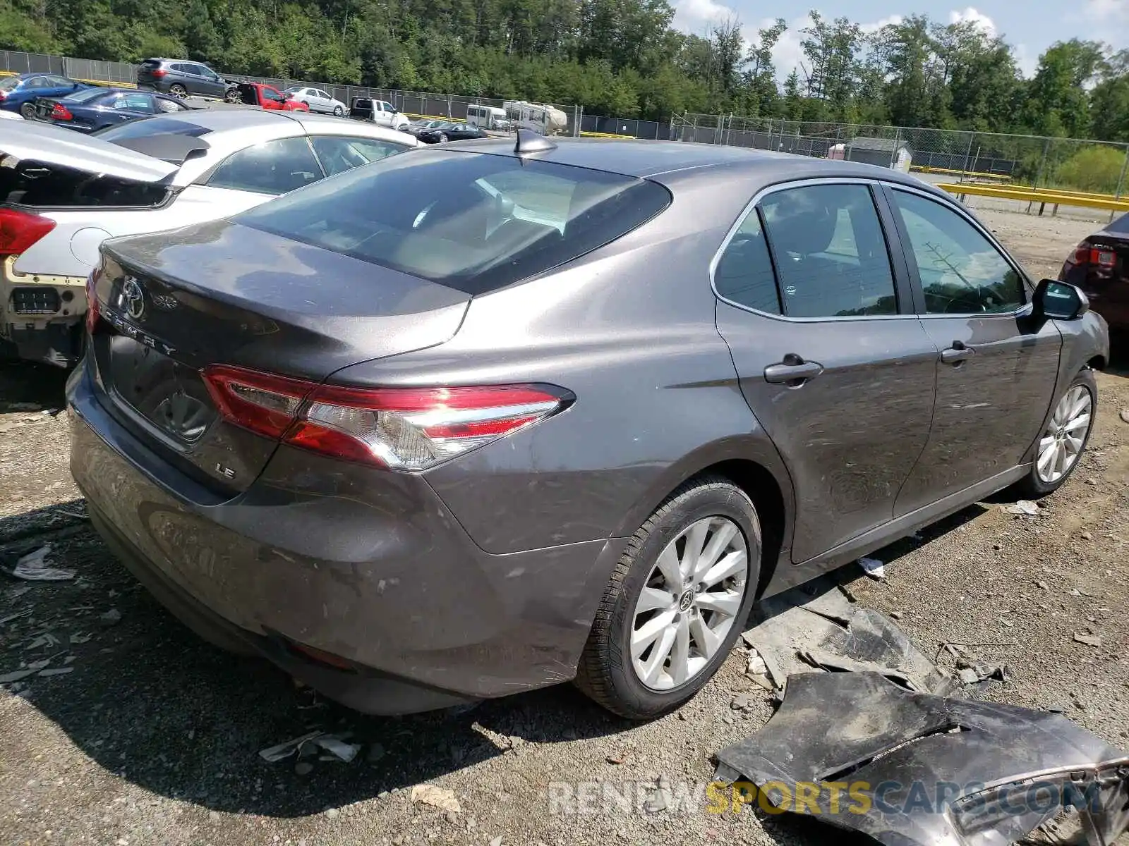 4 Photograph of a damaged car 4T1C11AK3LU998802 TOYOTA CAMRY 2020