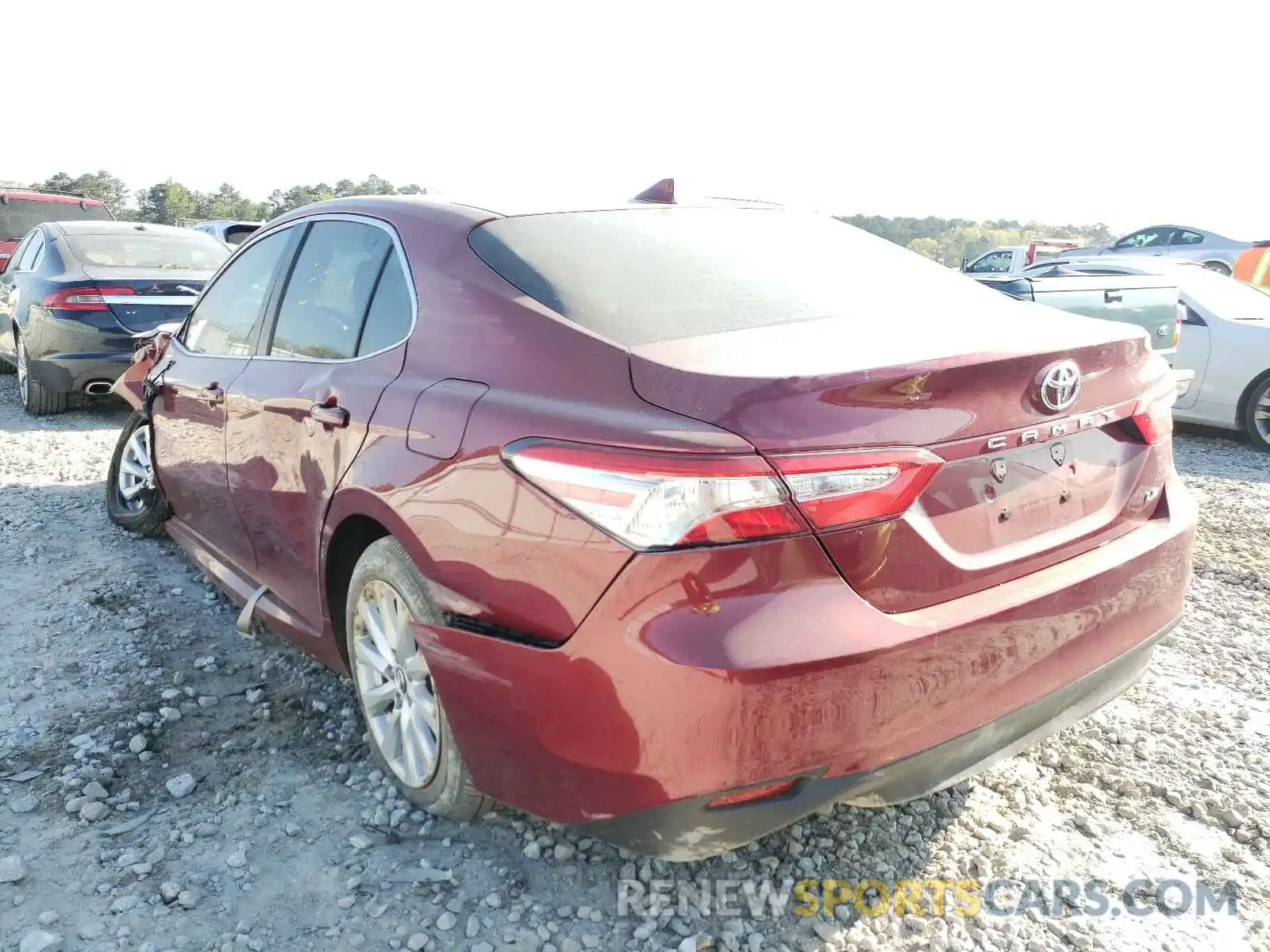 3 Photograph of a damaged car 4T1C11AK4LU310905 TOYOTA CAMRY 2020