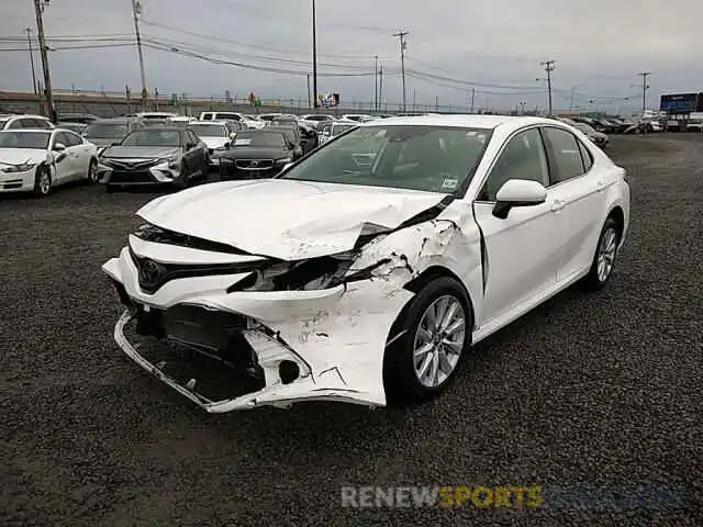 2 Photograph of a damaged car 4T1C11AK4LU316154 TOYOTA CAMRY 2020