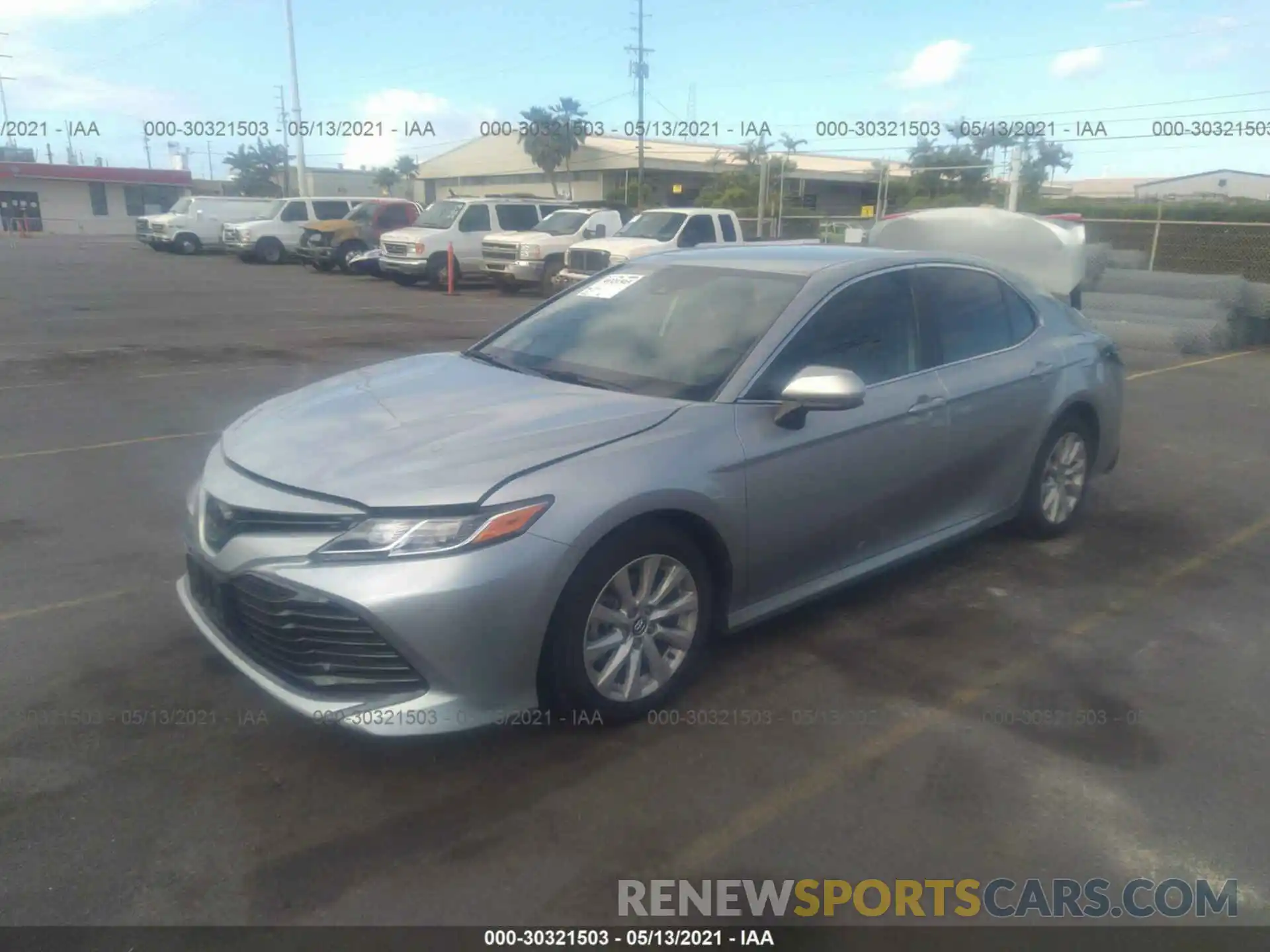 2 Photograph of a damaged car 4T1C11AK4LU321516 TOYOTA CAMRY 2020