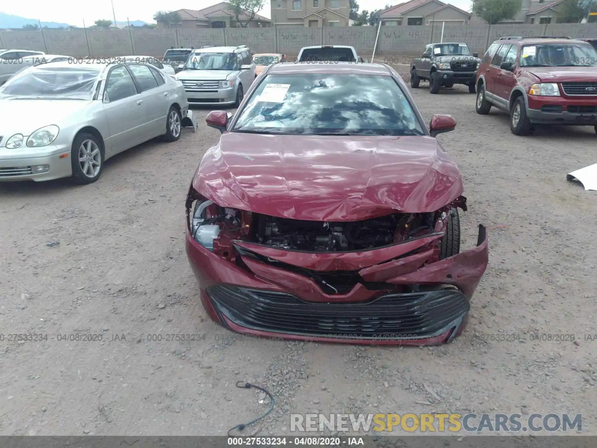 6 Photograph of a damaged car 4T1C11AK4LU325324 TOYOTA CAMRY 2020