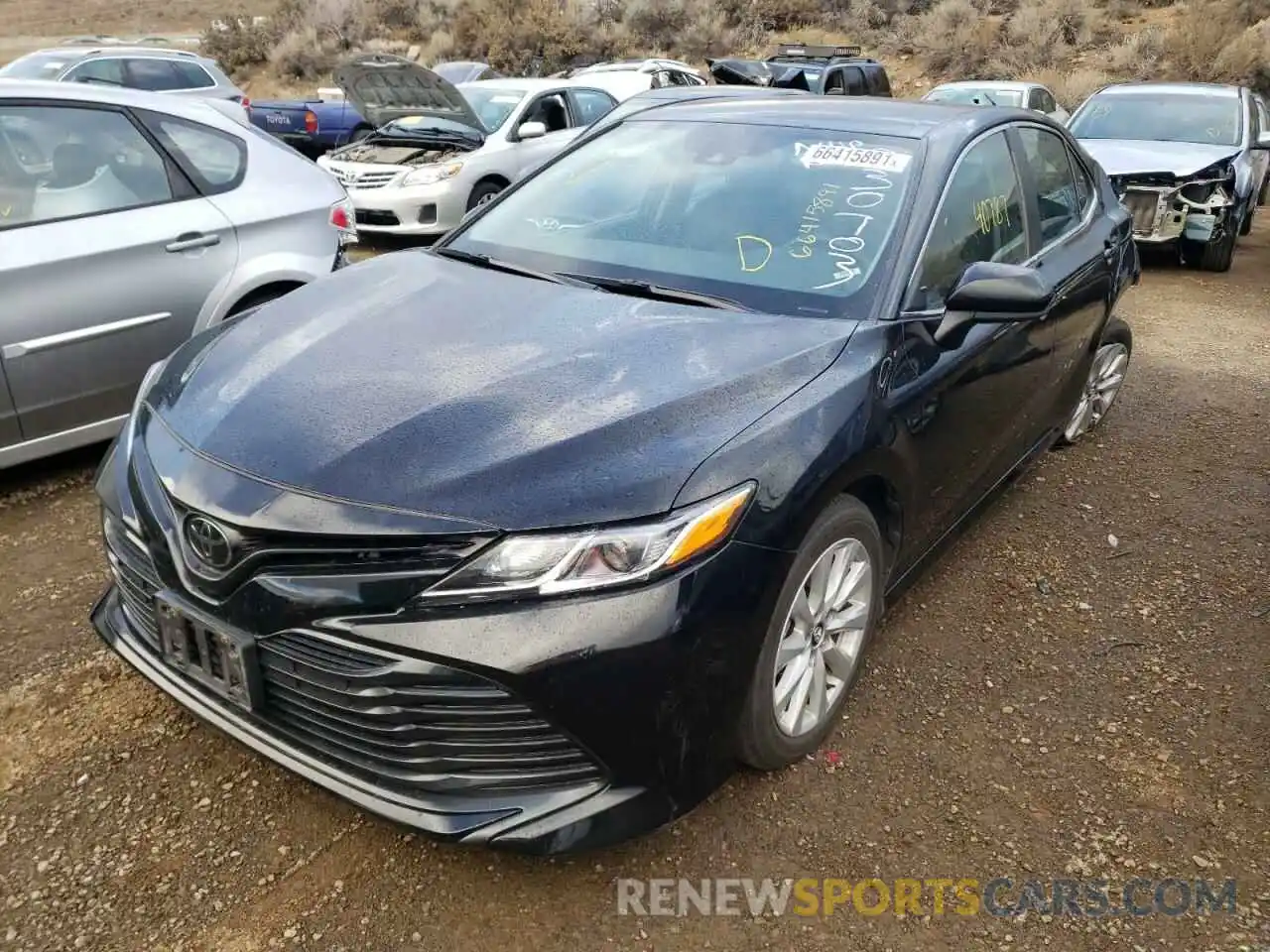 2 Photograph of a damaged car 4T1C11AK4LU330703 TOYOTA CAMRY 2020