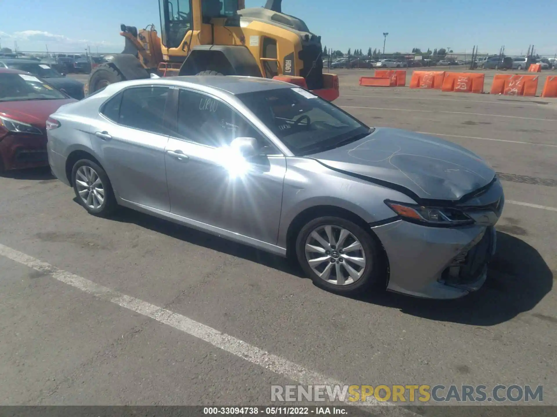 1 Photograph of a damaged car 4T1C11AK4LU331107 TOYOTA CAMRY 2020