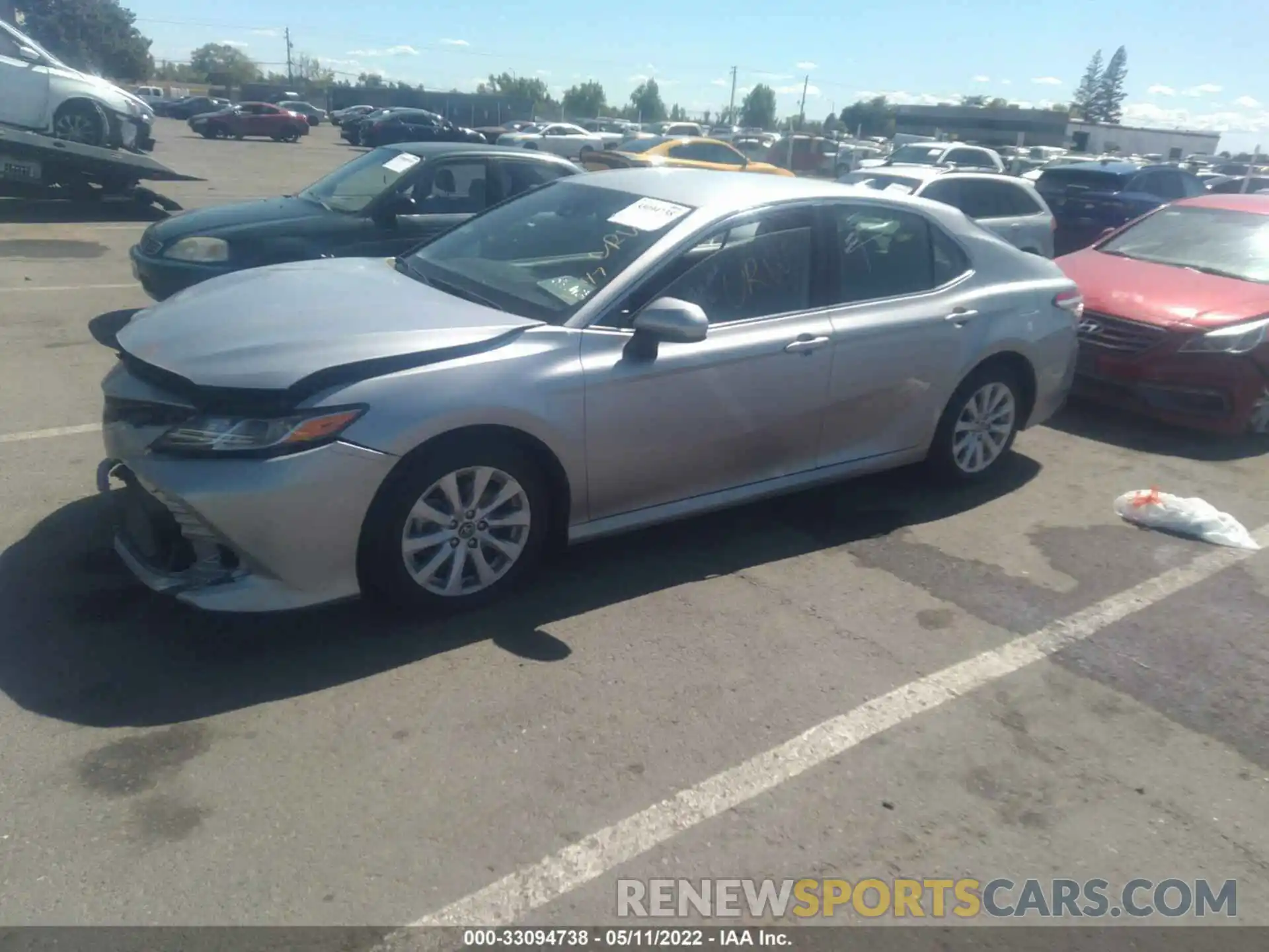 2 Photograph of a damaged car 4T1C11AK4LU331107 TOYOTA CAMRY 2020