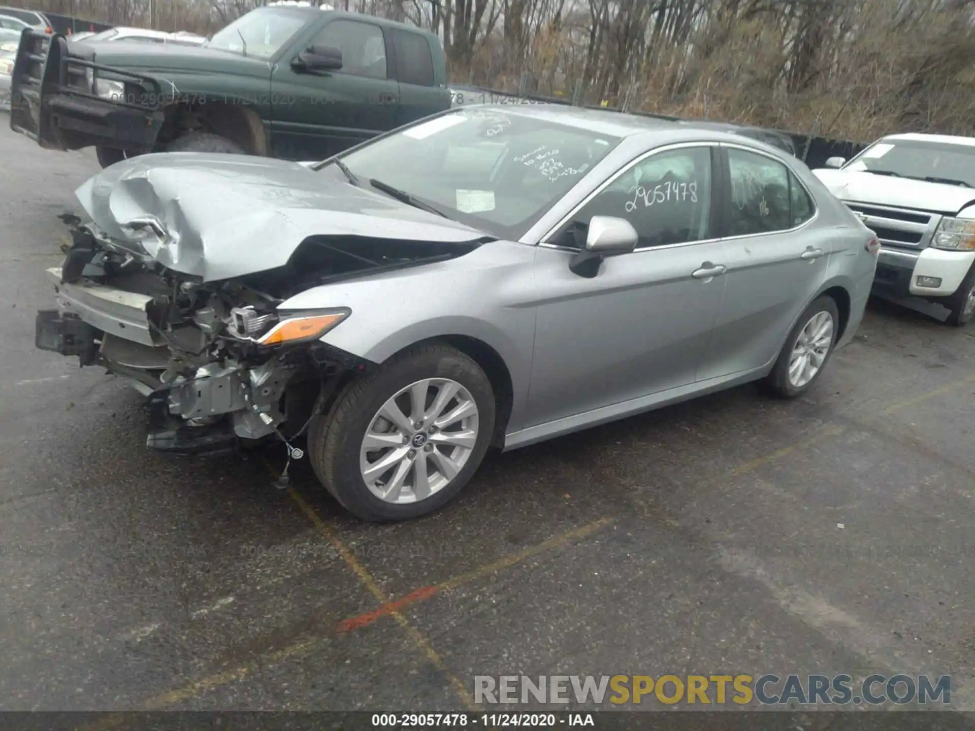 2 Photograph of a damaged car 4T1C11AK4LU331348 TOYOTA CAMRY 2020