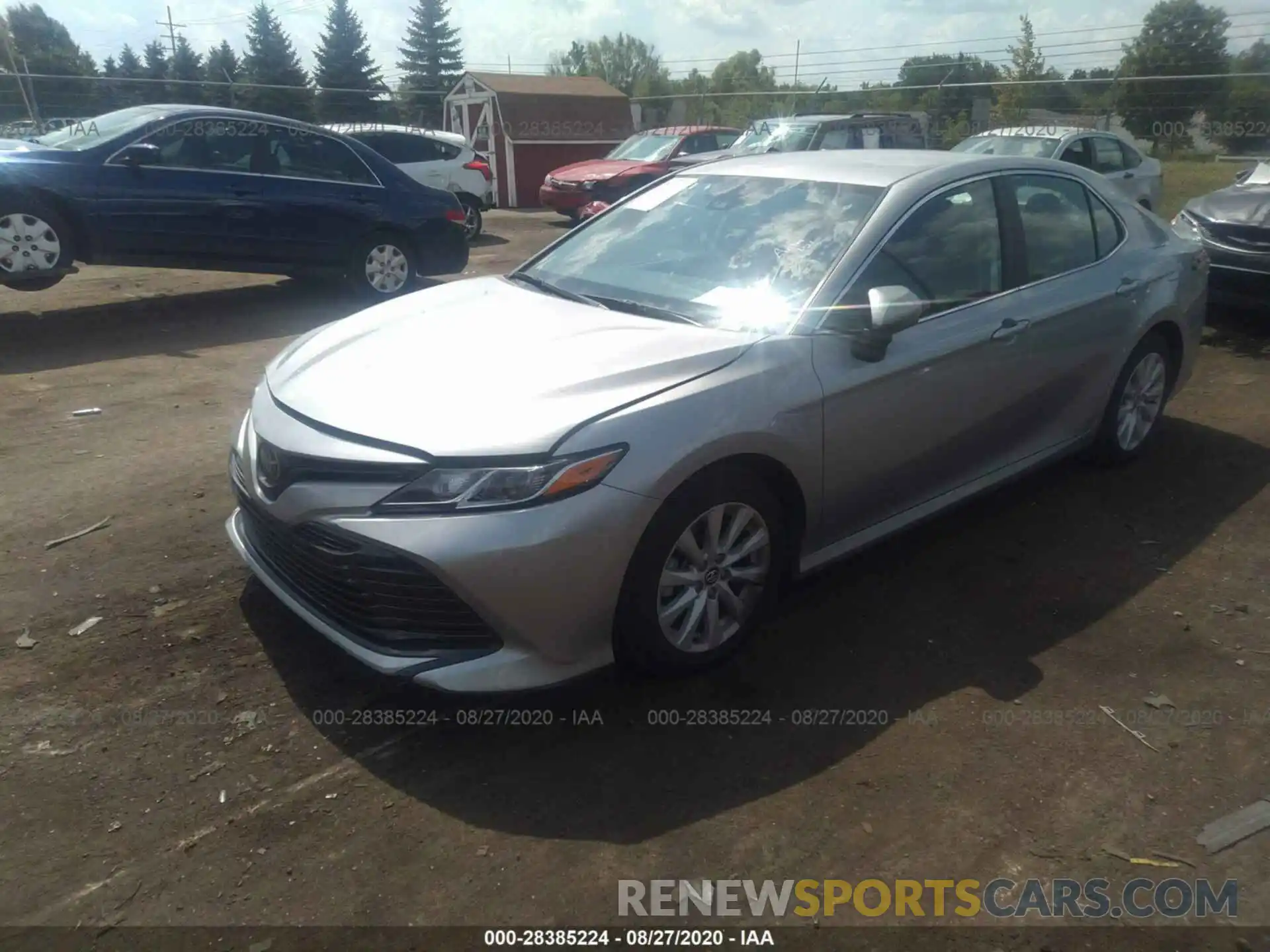 2 Photograph of a damaged car 4T1C11AK4LU331883 TOYOTA CAMRY 2020